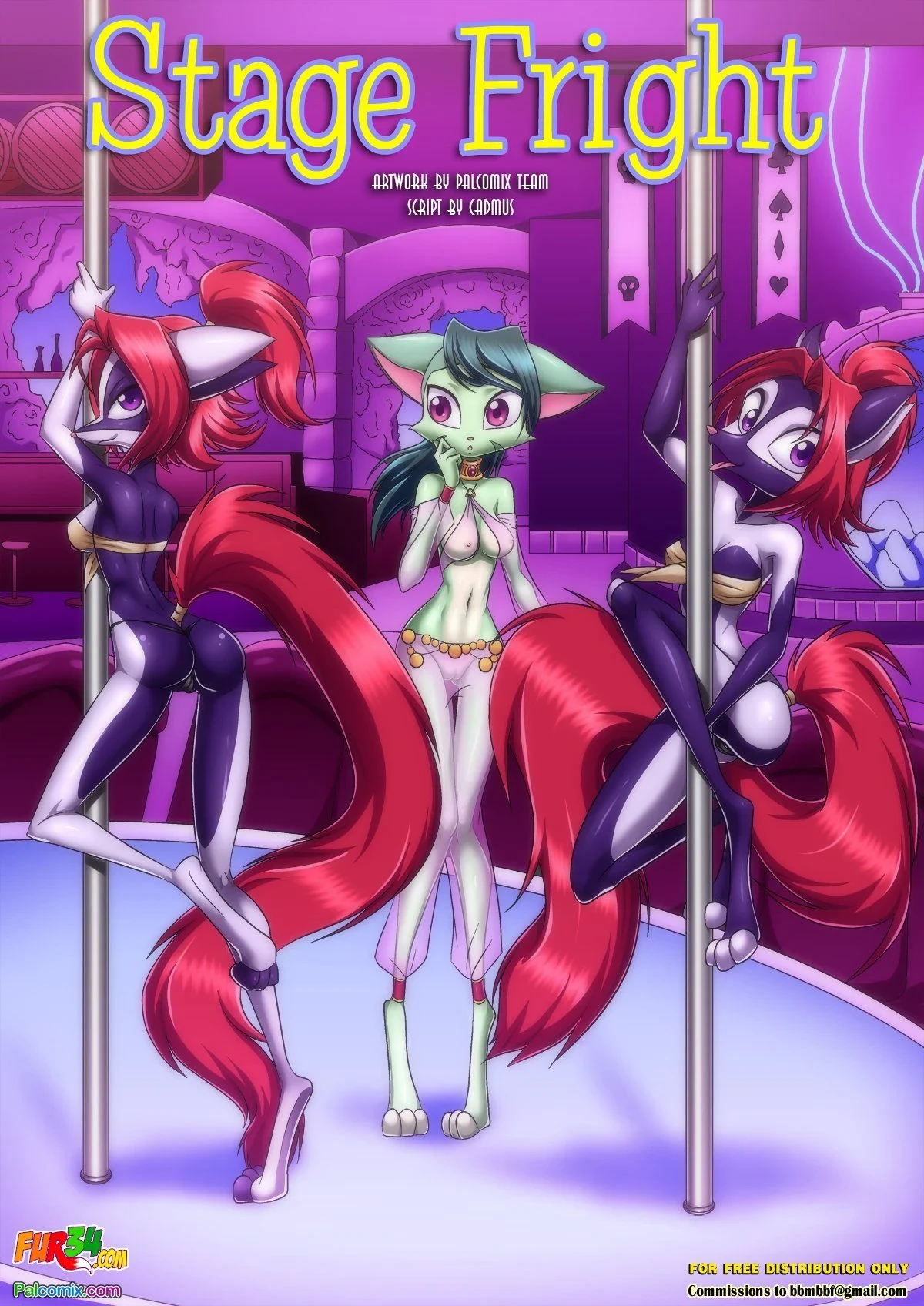 Stage Fright (DreamKeepers) [Palcomix] cover