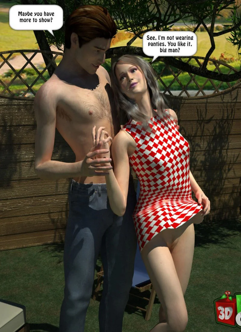 Summer cheerful day [3DFamilyOrgies] cover