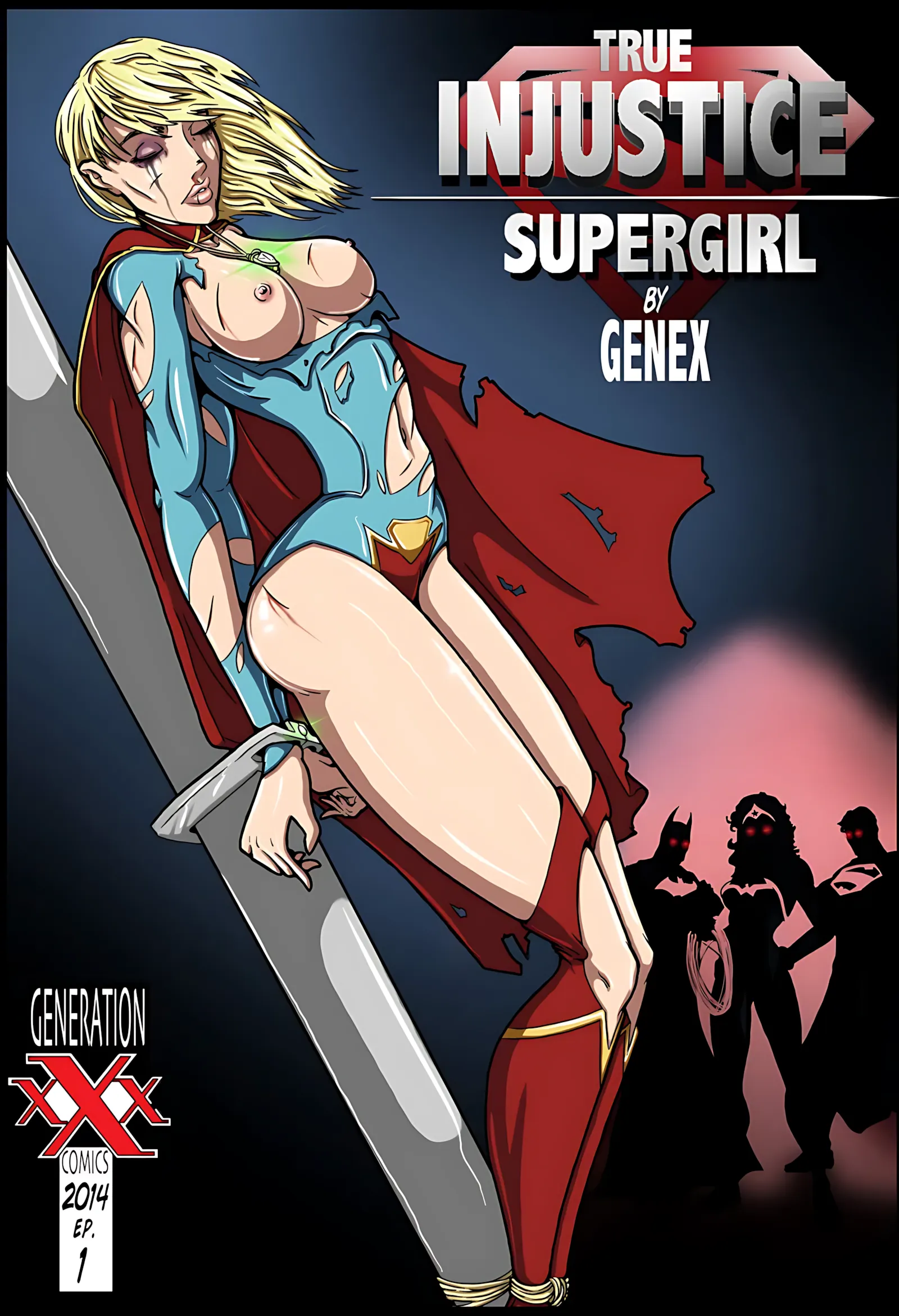 True Injustice – Supergirl (Superman) cover