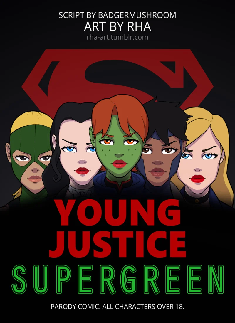 Young Justice Supergreen (Young Justice) [Rha] cover