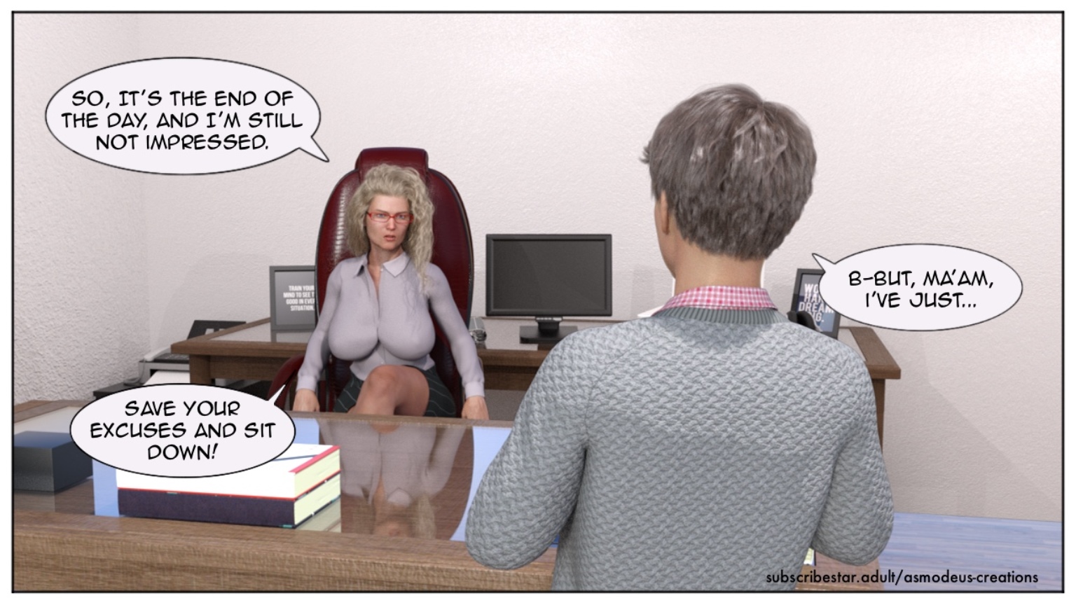 My New Job [Asmodeu], My New Job1, page 19 of 60