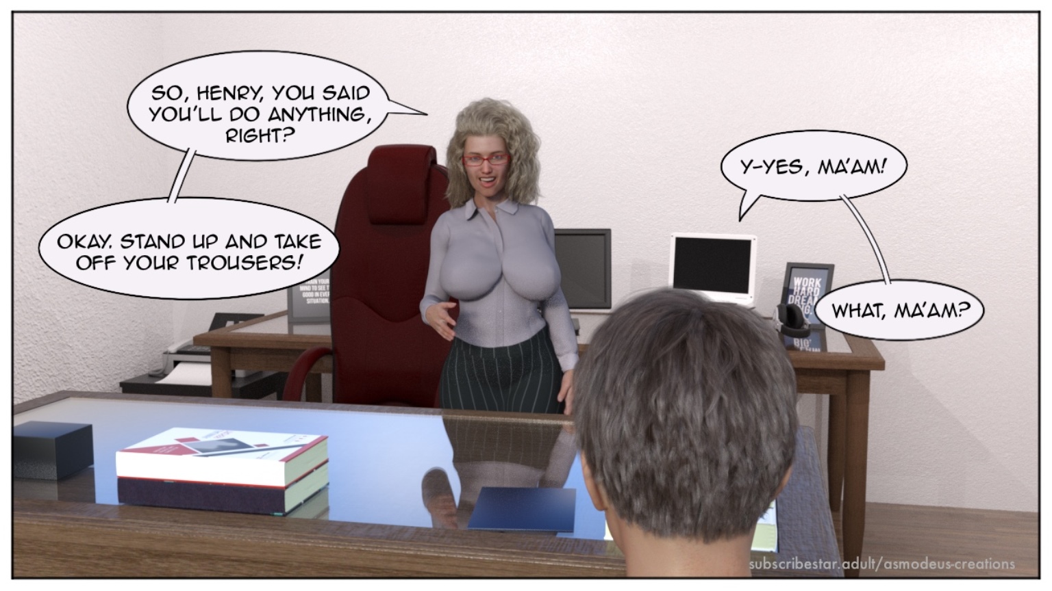 My New Job [Asmodeu], My New Job1, page 31 of 60