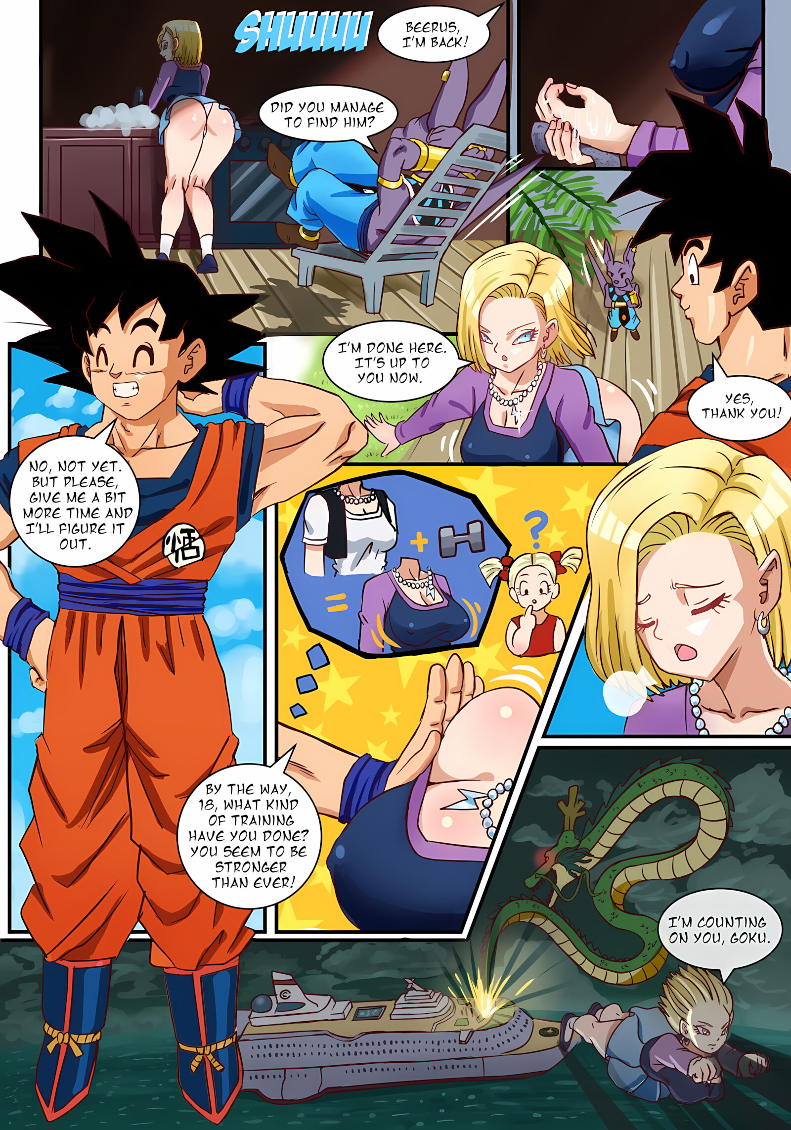 Android 18 – The Goddess Wife [Pink Pawg], Android 18 - The Goddess Wife, page 7 of 14