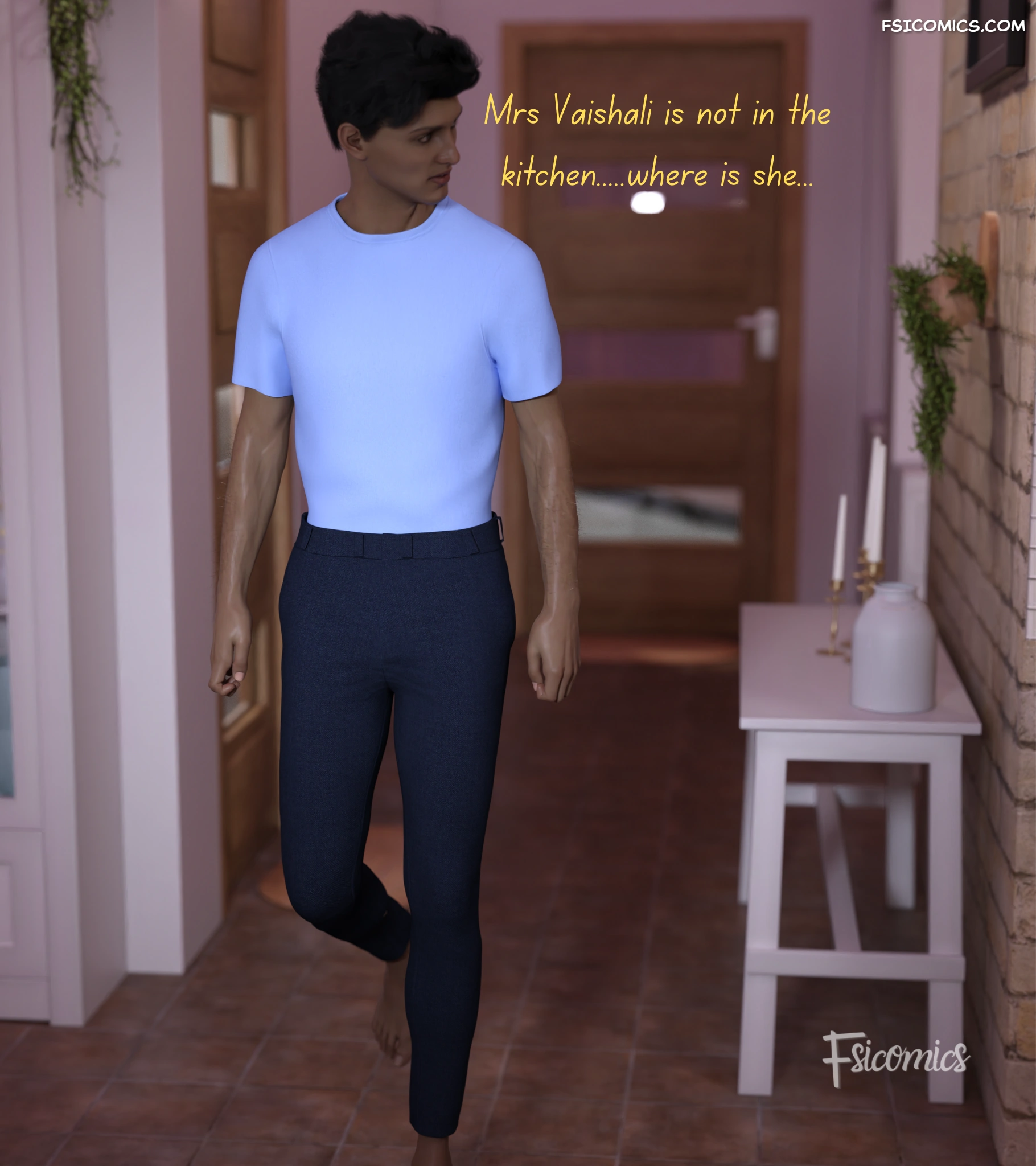 Namak – The Wise Monk, 3. Namak Chapter 3 [Natural Instinct], page 5 of 57