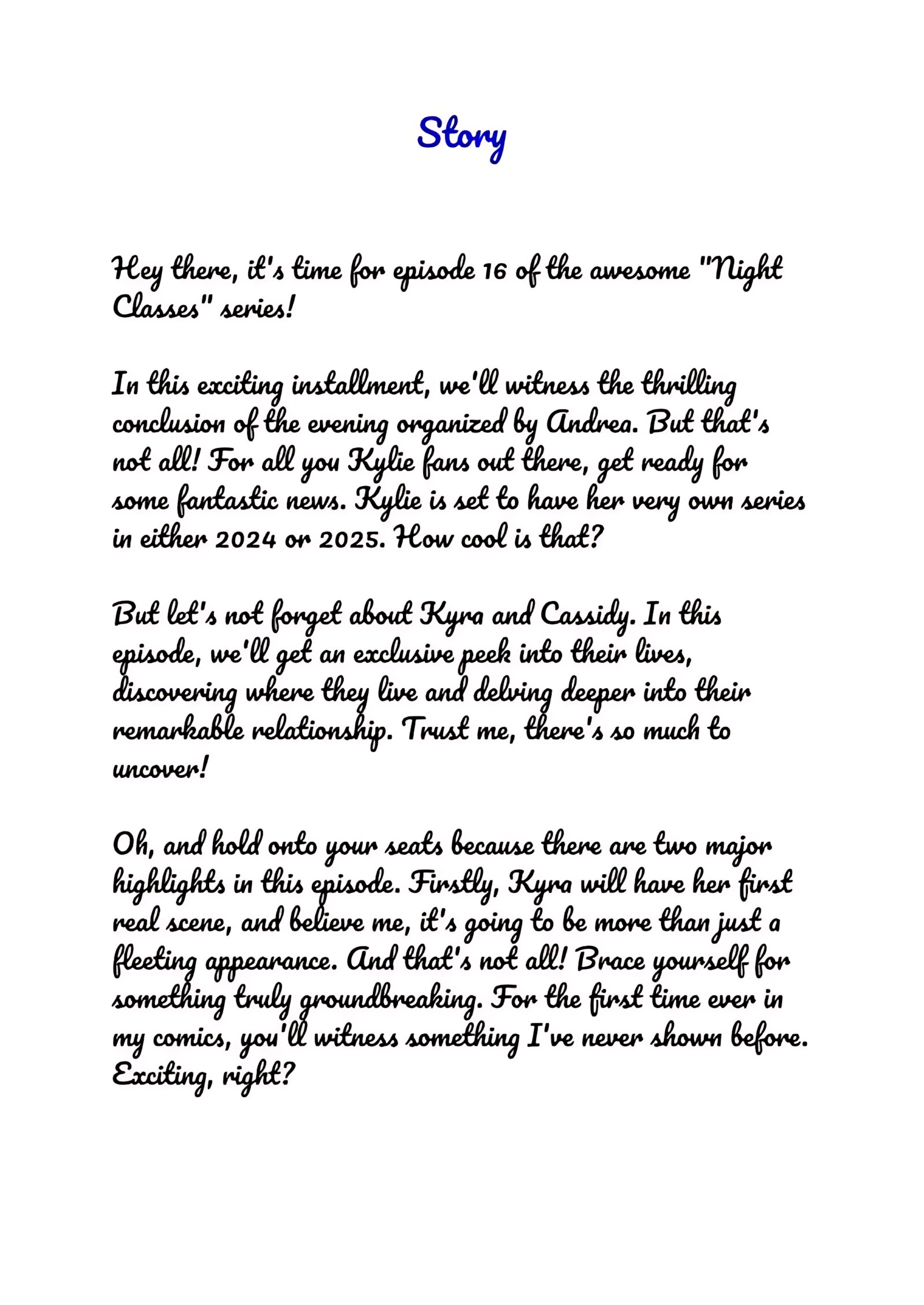 Night Classes 11-19 [Pat], Night Classes 16, page 6 of 77