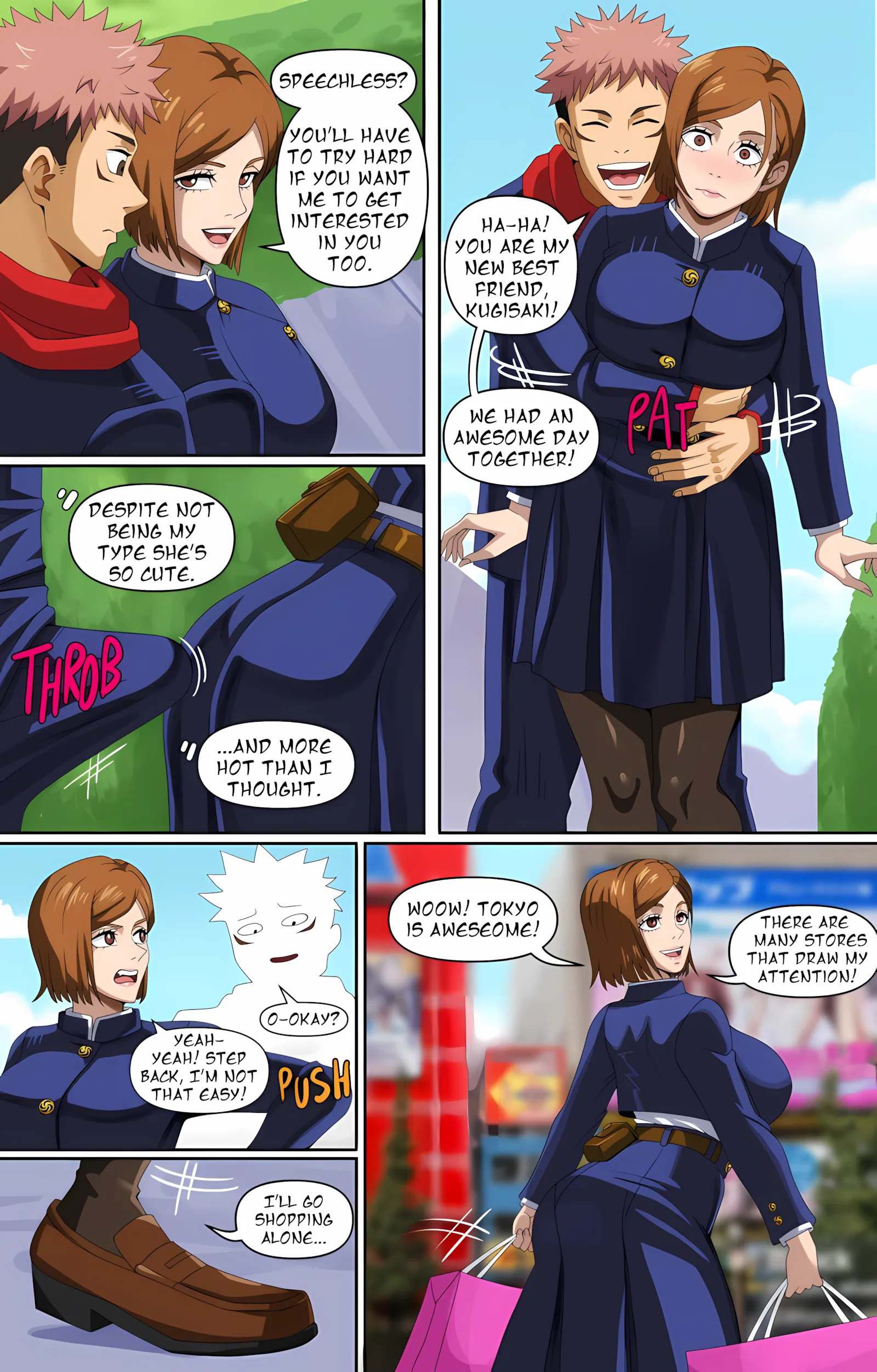 Nobara and Yuji [Jujutsu Kaisen] [PinkPawg], Nobara and Yuji [Jujutsu Kaisen], page 5 of 16