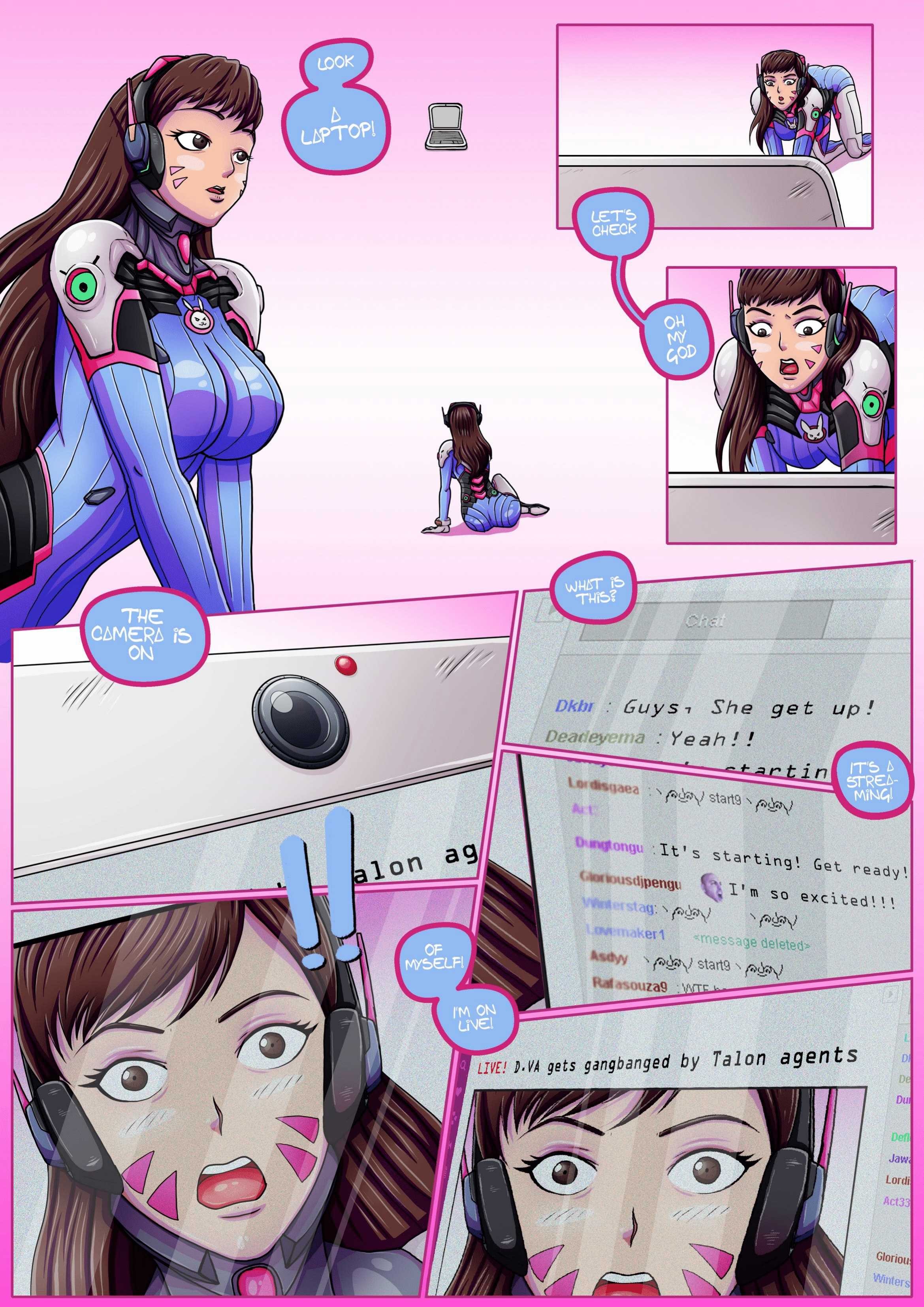 Overwatch DVa s Humiliation [Bill Vicious], Overwatch DVa s Humiliation, page 5 of 30