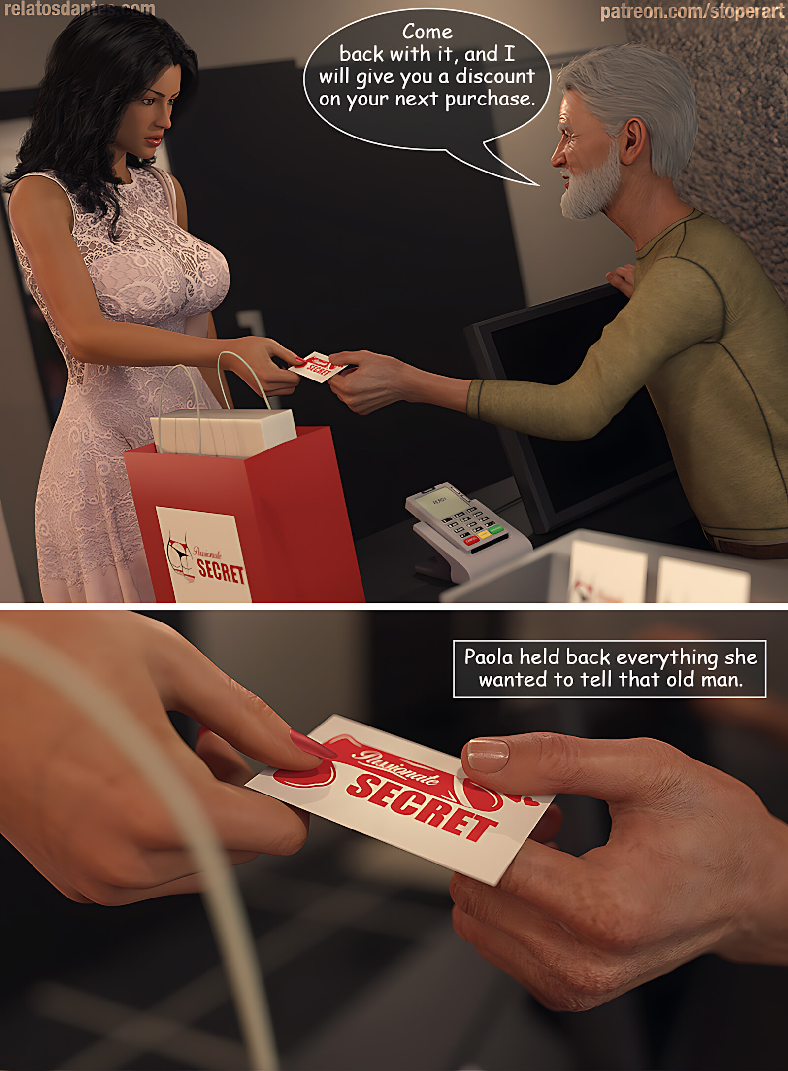 Paola Unfaithful for Revenge [Stope Art], Paola Unfaithful for Revenge, page 12 of 47