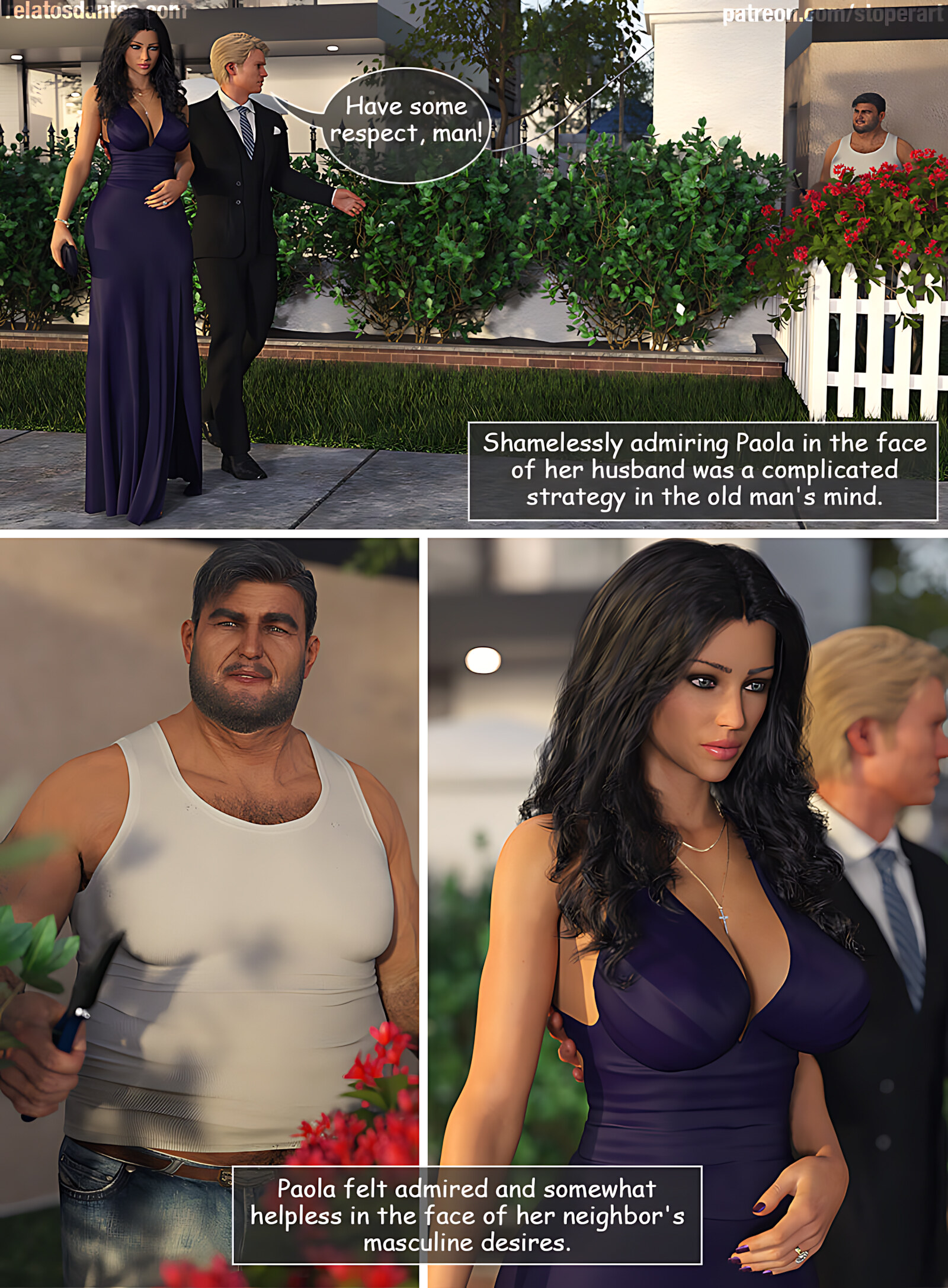 Paola Unfaithful for Revenge [Stope Art], Paola Unfaithful for Revenge, page 15 of 47