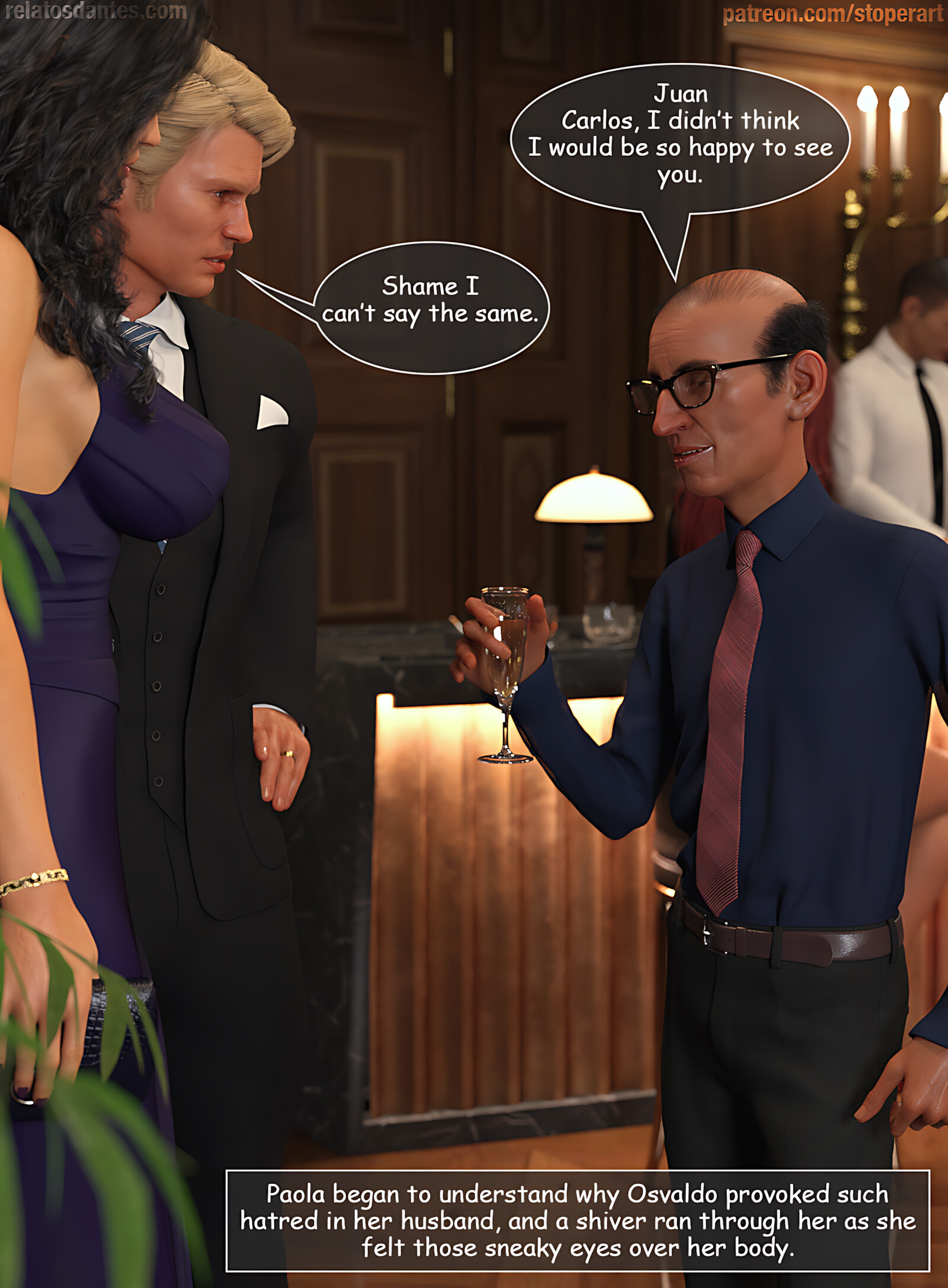 Paola Unfaithful for Revenge [Stope Art], Paola Unfaithful for Revenge, page 19 of 47