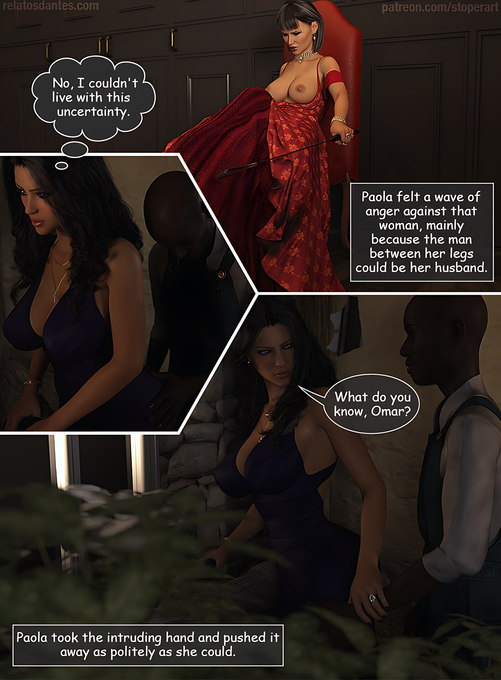 Paola Unfaithful for Revenge [Stope Art], Paola Unfaithful for Revenge, page 27 of 47