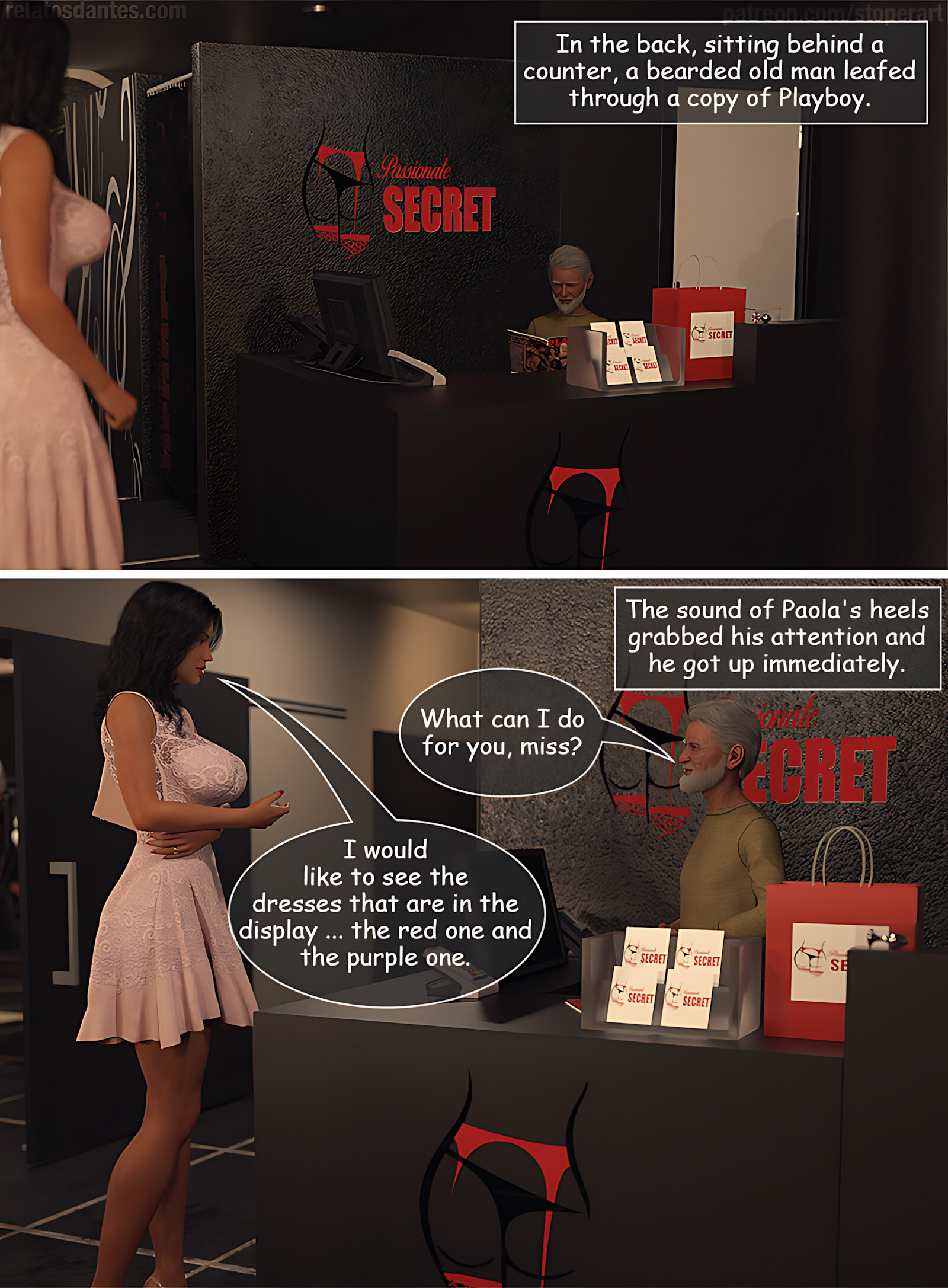 Paola Unfaithful for Revenge [Stope Art], Paola Unfaithful for Revenge, page 5 of 47