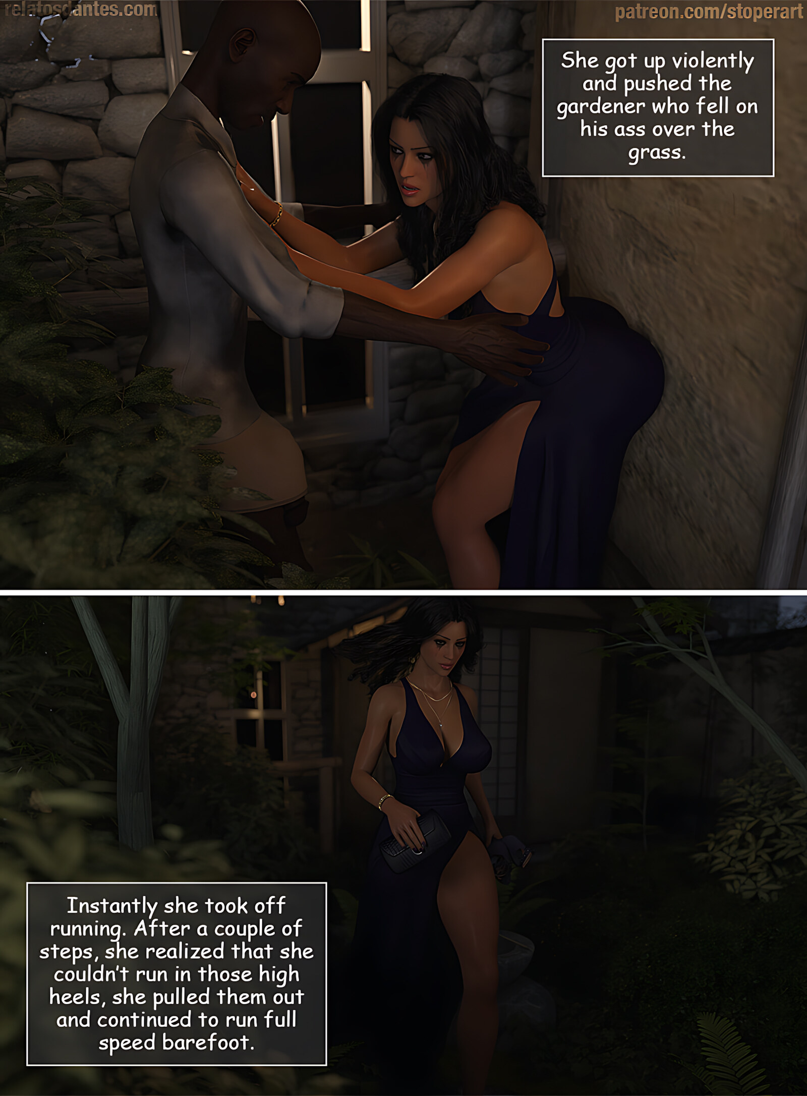 Paola Unfaithful for Revenge [Stope Art], Paola Unfaithful for Revenge, page 46 of 47