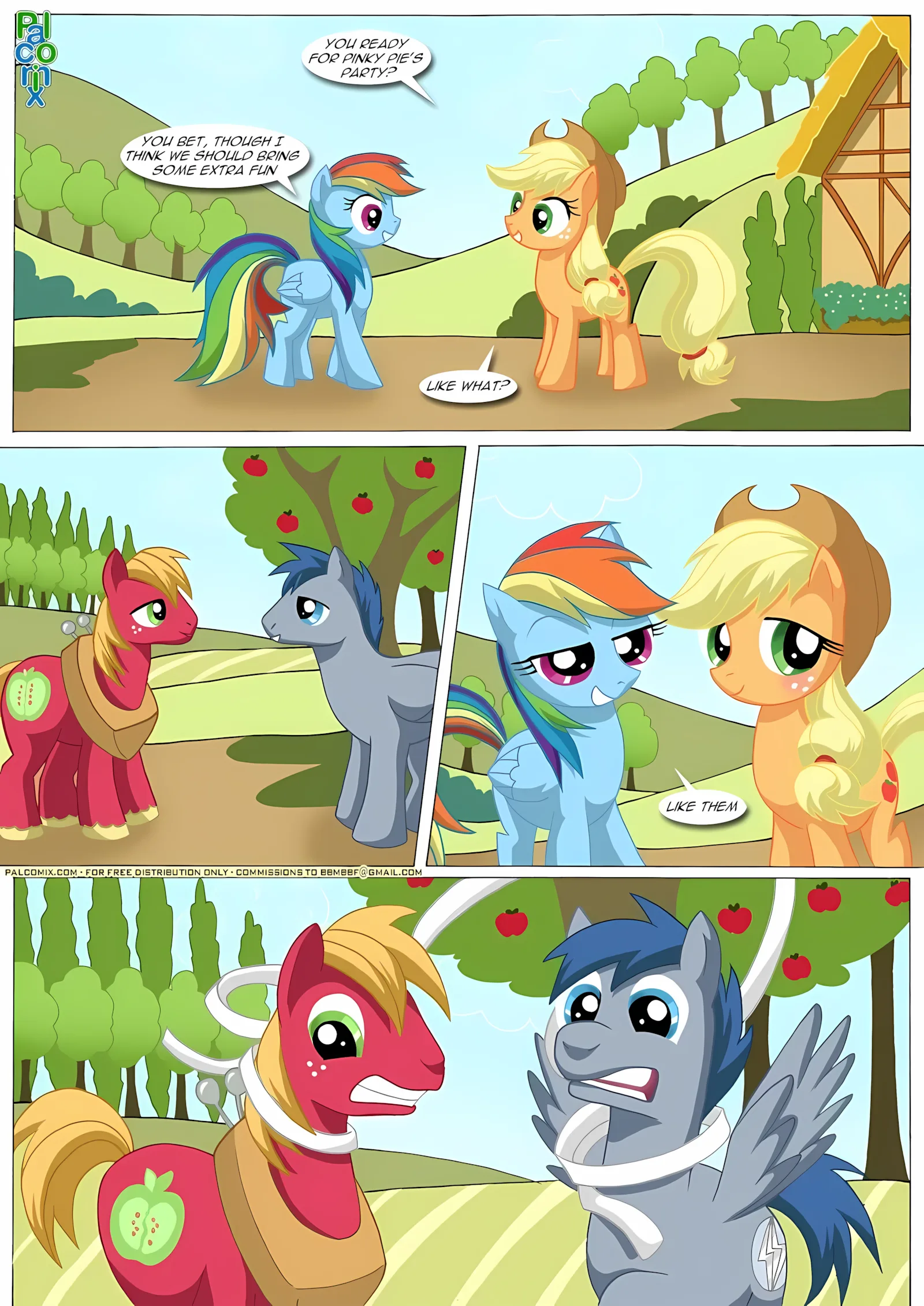 Pinky’s Porntastic Party (My Little Pony – Friendship Is Magic), 1 . Pinky's Porntastic Party - (My Little Pony - Friendship Is Magic) [PalComix], page 2 of 13