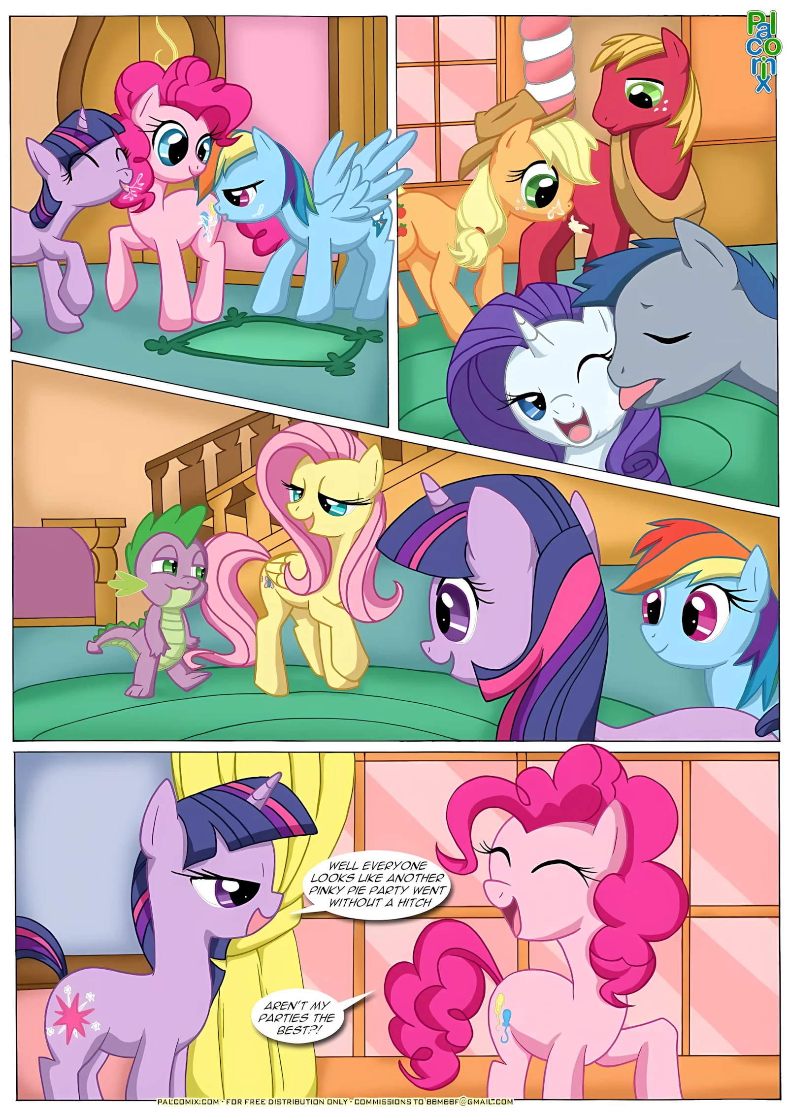Pinky’s Porntastic Party (My Little Pony – Friendship Is Magic), 1 . Pinky's Porntastic Party - (My Little Pony - Friendship Is Magic) [PalComix], page 12 of 13
