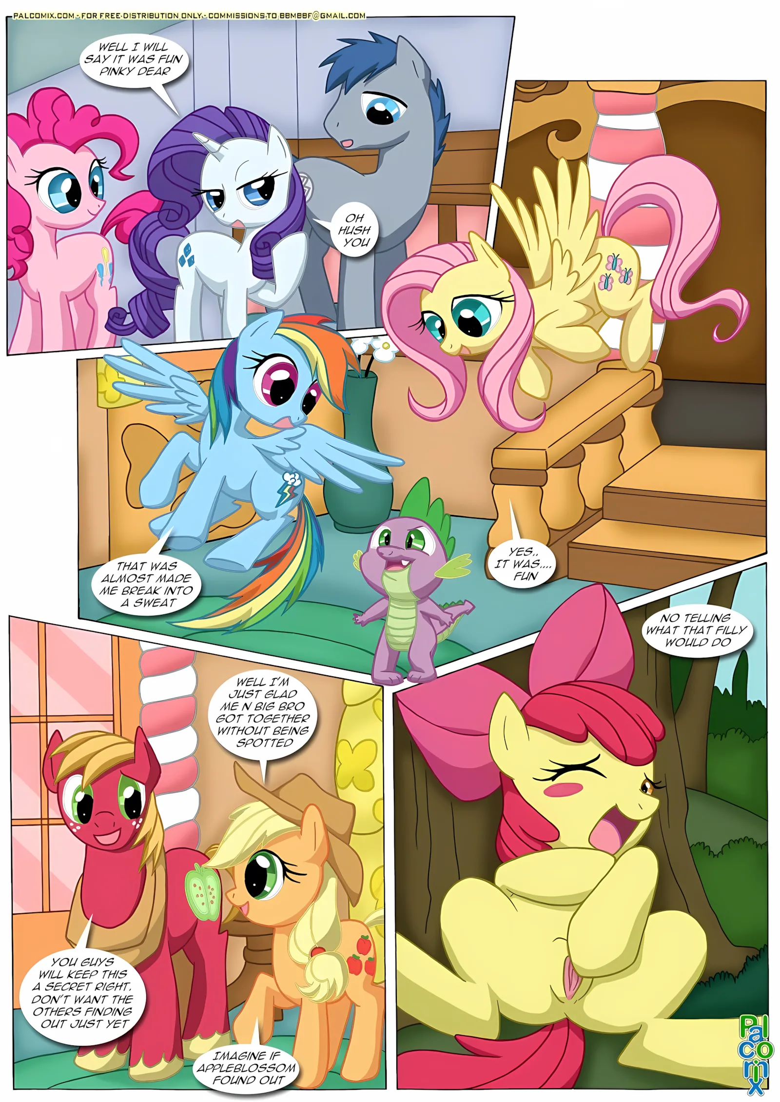 Pinky’s Porntastic Party (My Little Pony – Friendship Is Magic), 1 . Pinky's Porntastic Party - (My Little Pony - Friendship Is Magic) [PalComix], page 13 of 13