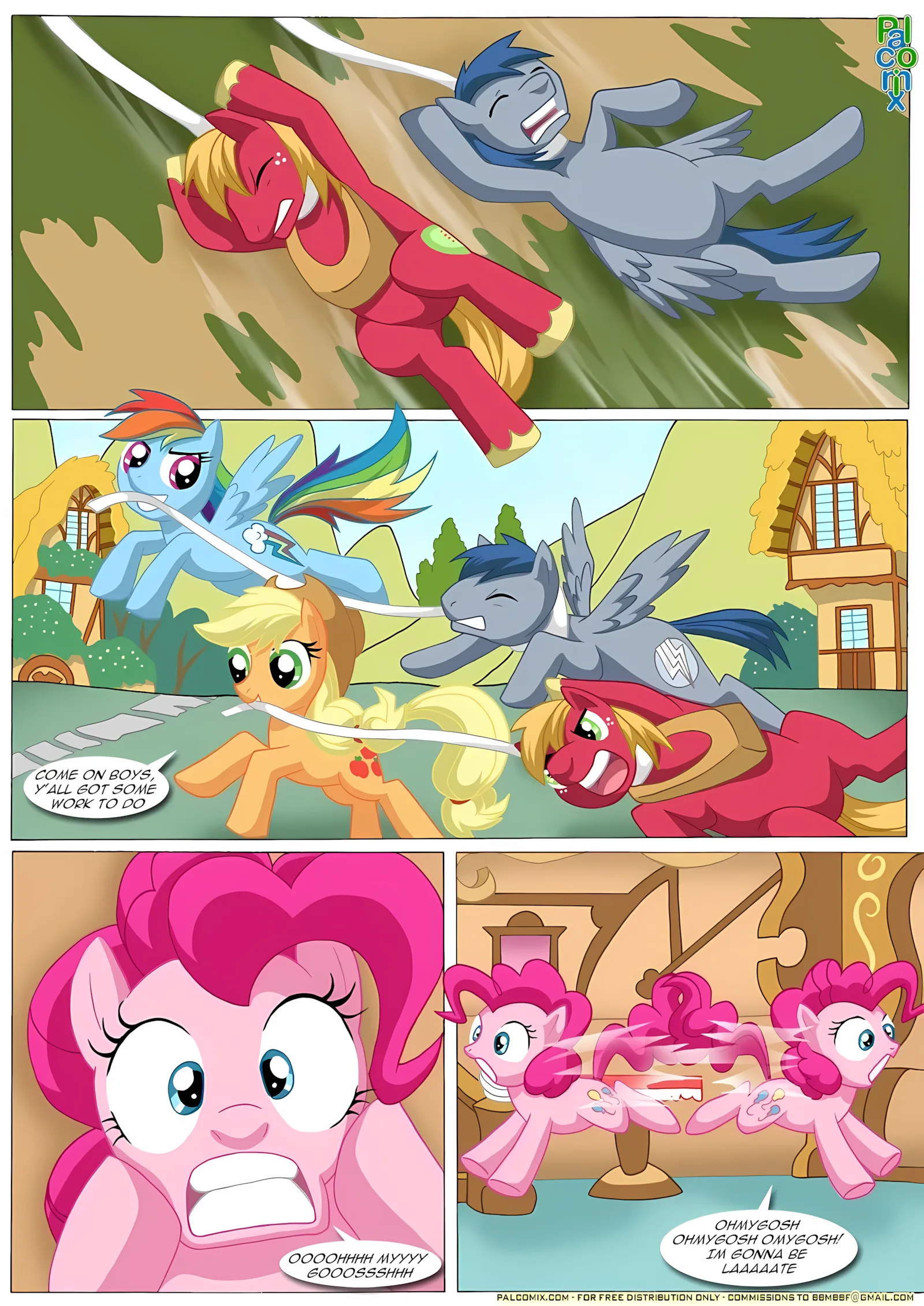Pinky’s Porntastic Party (My Little Pony – Friendship Is Magic), 1 . Pinky's Porntastic Party - (My Little Pony - Friendship Is Magic) [PalComix], page 3 of 13