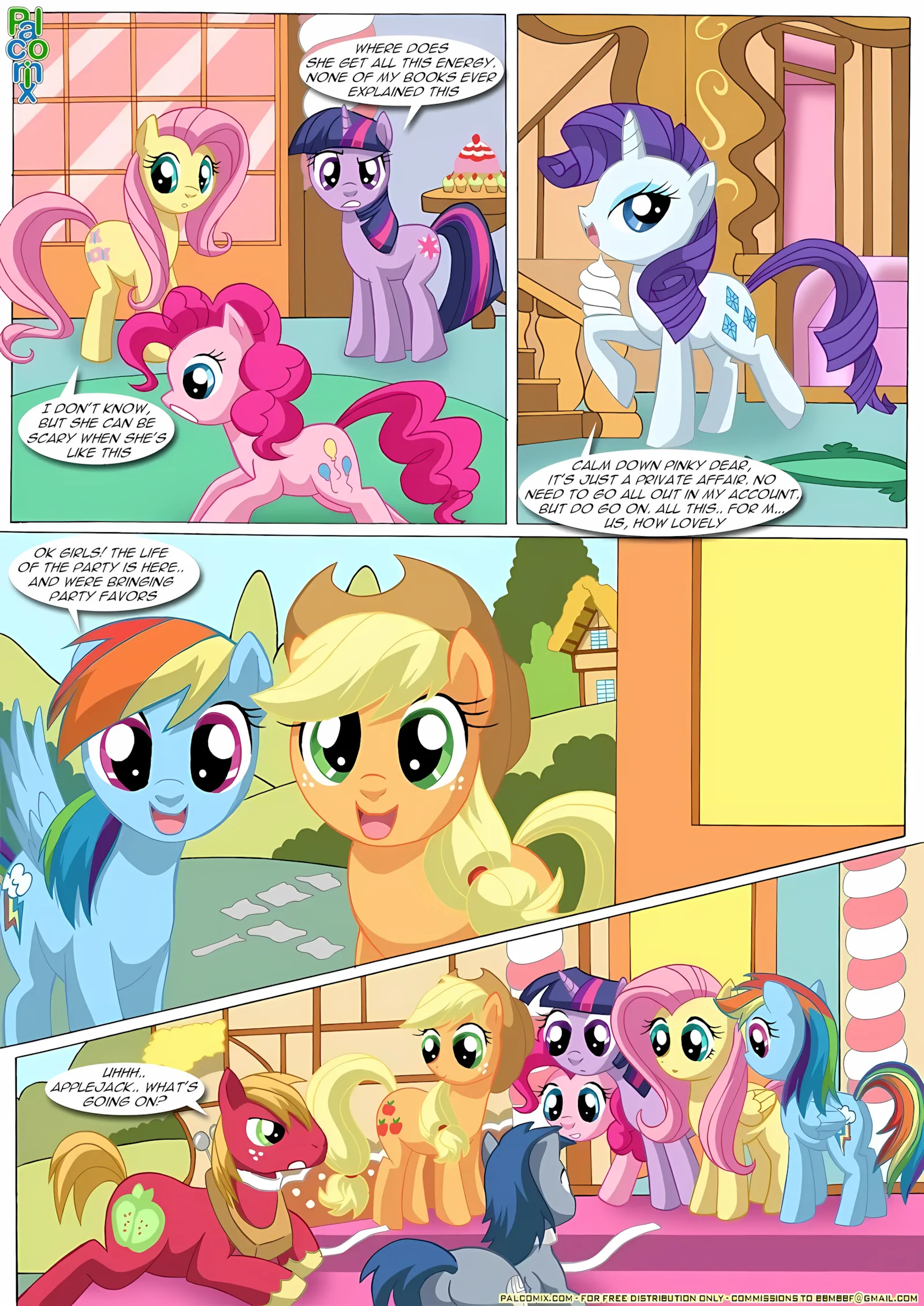 Pinky’s Porntastic Party (My Little Pony – Friendship Is Magic), 1 . Pinky's Porntastic Party - (My Little Pony - Friendship Is Magic) [PalComix], page 4 of 13