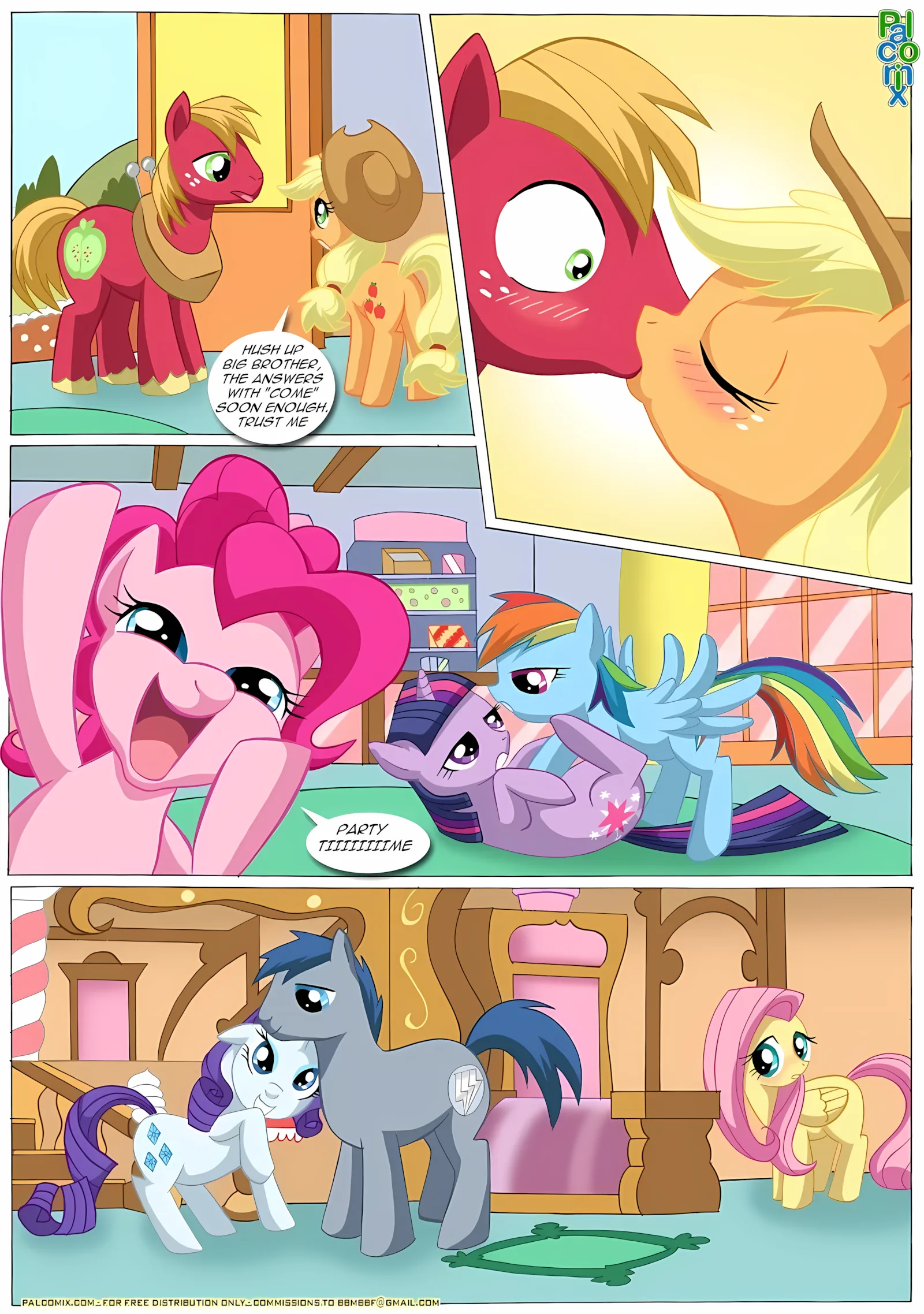 Pinky’s Porntastic Party (My Little Pony – Friendship Is Magic), 1 . Pinky's Porntastic Party - (My Little Pony - Friendship Is Magic) [PalComix], page 5 of 13