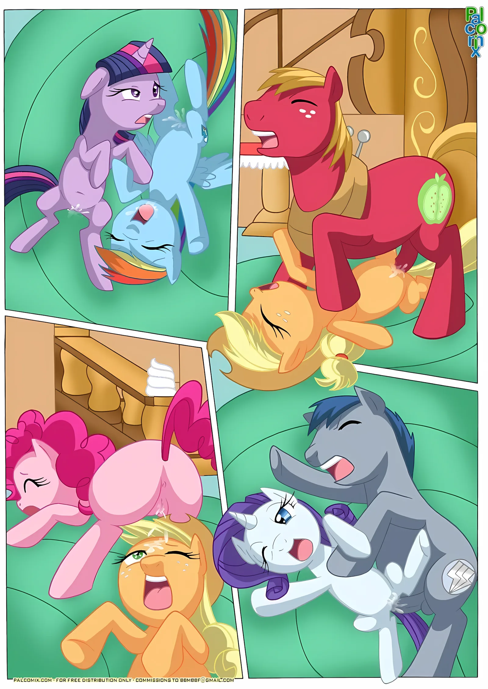 Pinky’s Porntastic Party (My Little Pony – Friendship Is Magic), 1 . Pinky's Porntastic Party - (My Little Pony - Friendship Is Magic) [PalComix], page 9 of 13