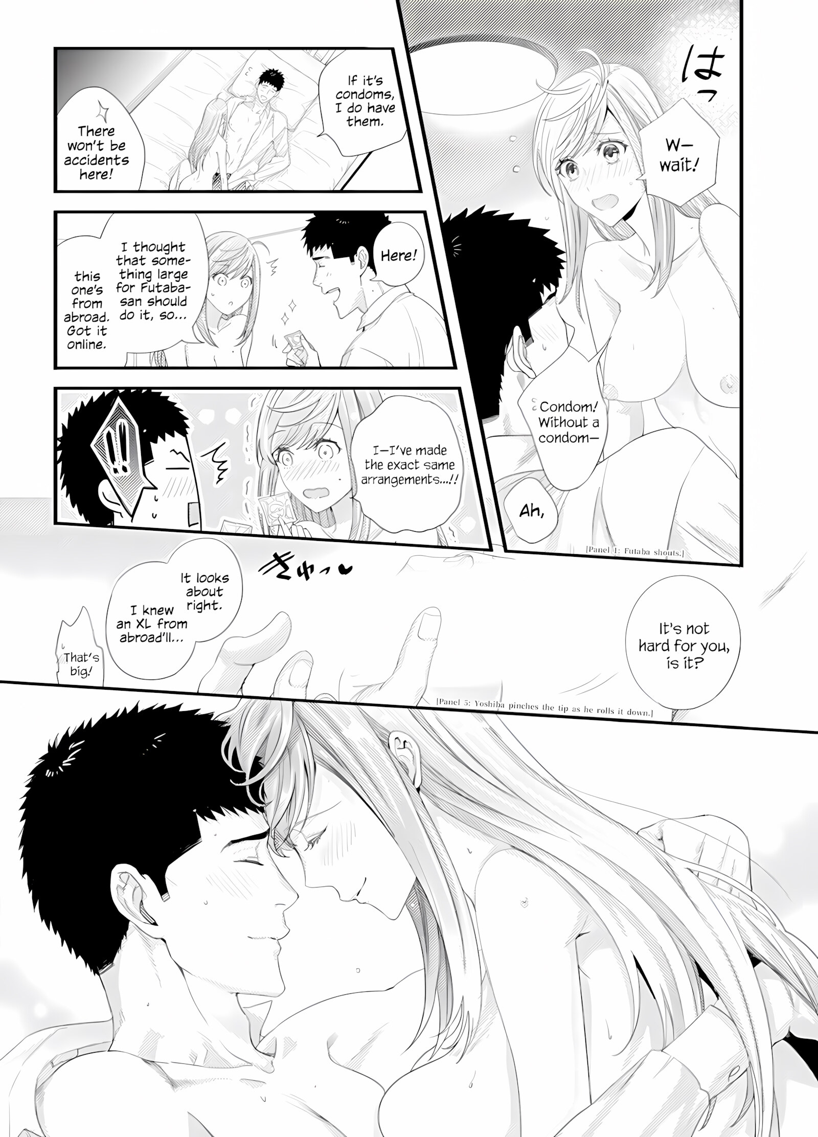 Please Let Me Hold You Futaba-san [Niku], lease Let Me Hold You Futaba-san, page 54 of 101