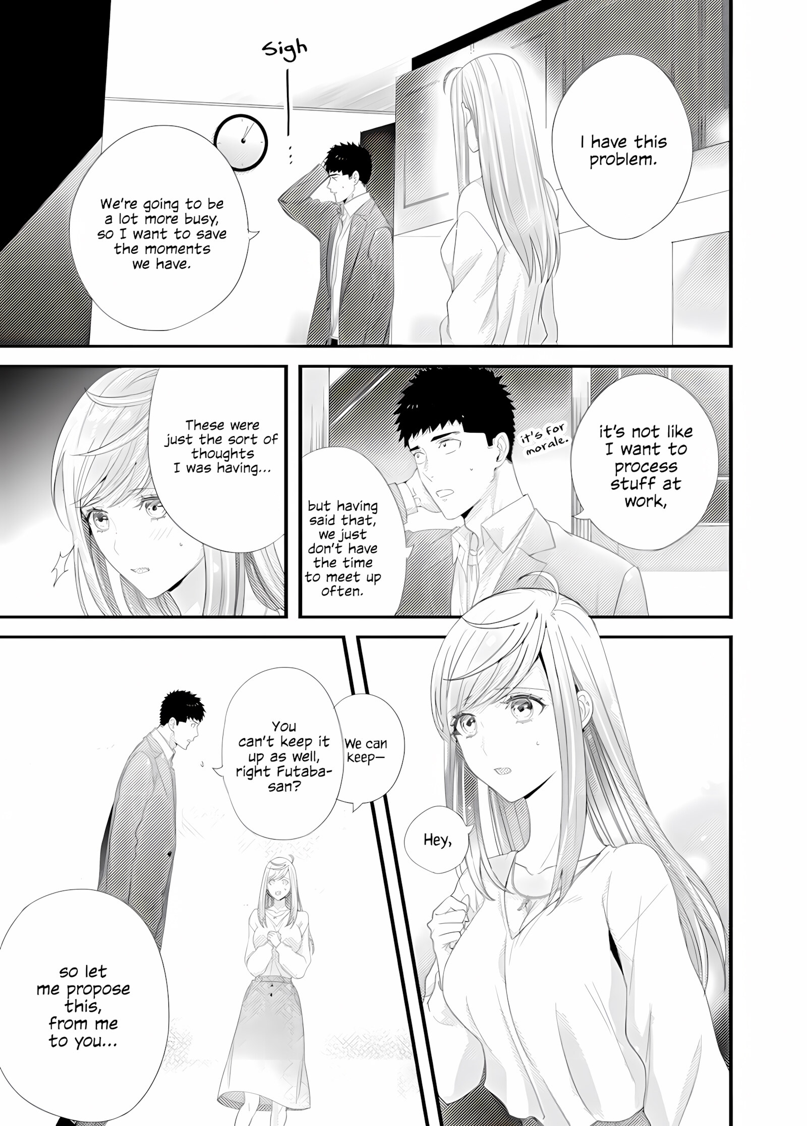 Please Let Me Hold You Futaba-san [Niku], lease Let Me Hold You Futaba-san, page 74 of 101
