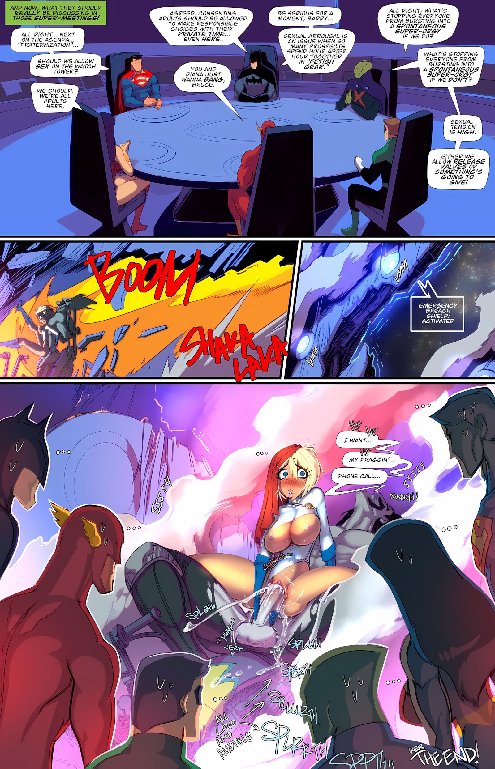 PowerGirl XXX Lobo [Fred Perry], PowerGirl XXX Lobo, page 7 of 7