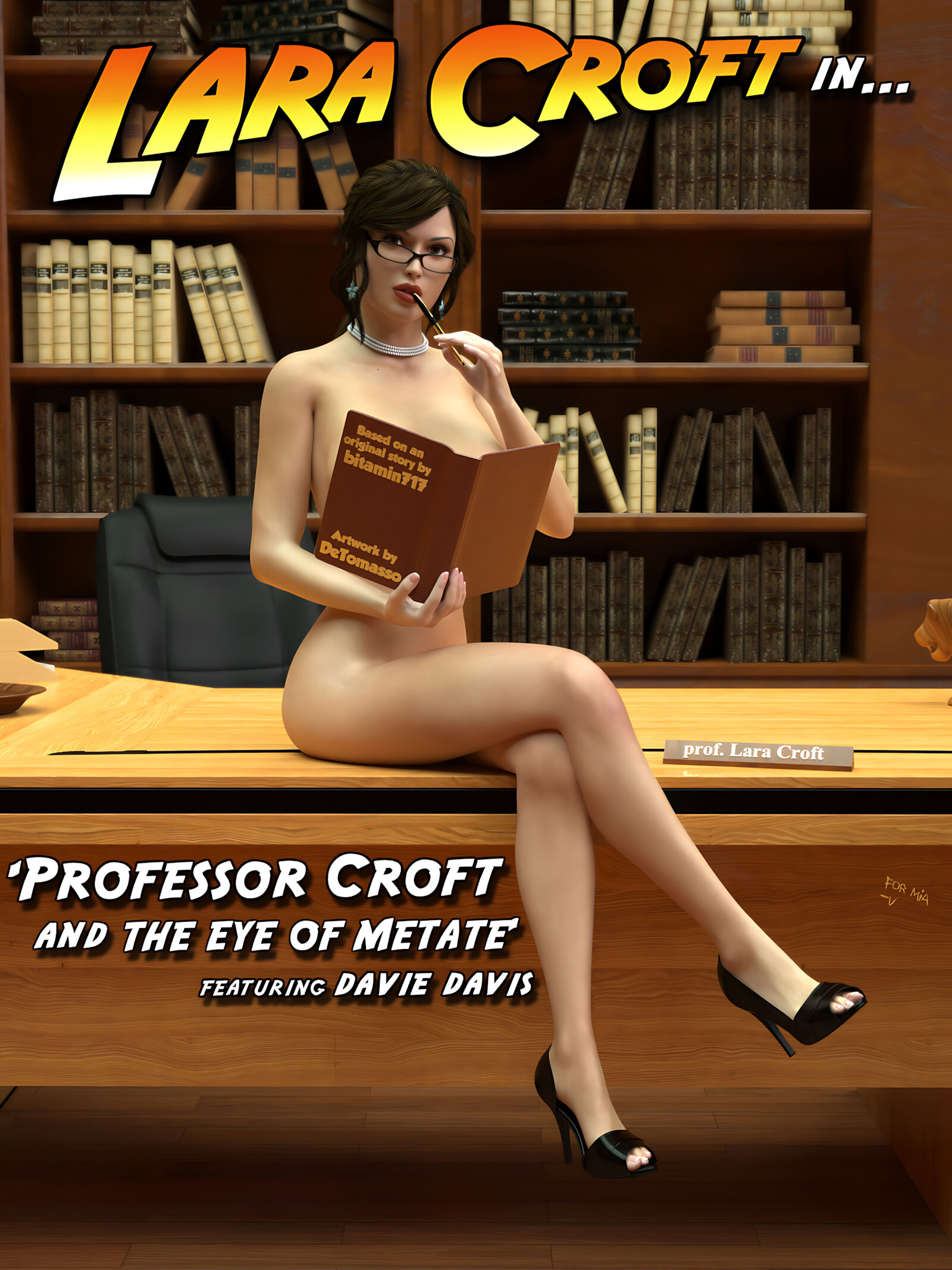 Professor Croft And The Eye Of Metate [DeTomasso], Professor Croft And The Eye Of Metate, page 1 of 45