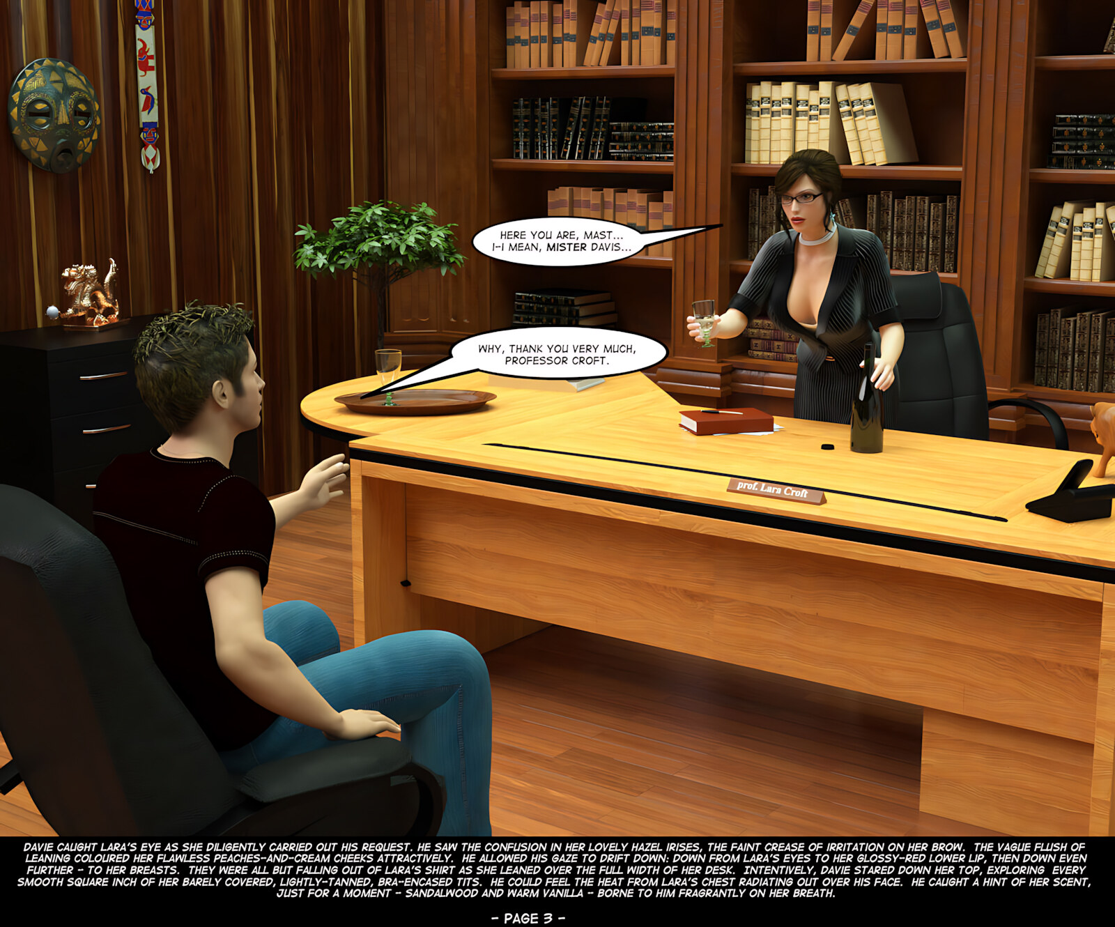 Professor Croft And The Eye Of Metate [DeTomasso], Professor Croft And The Eye Of Metate, page 4 of 45