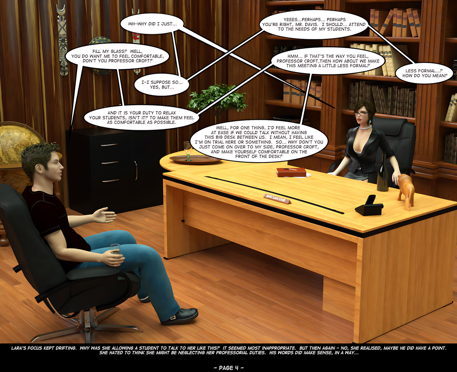 Professor Croft And The Eye Of Metate [DeTomasso], Professor Croft And The Eye Of Metate, page 5 of 45