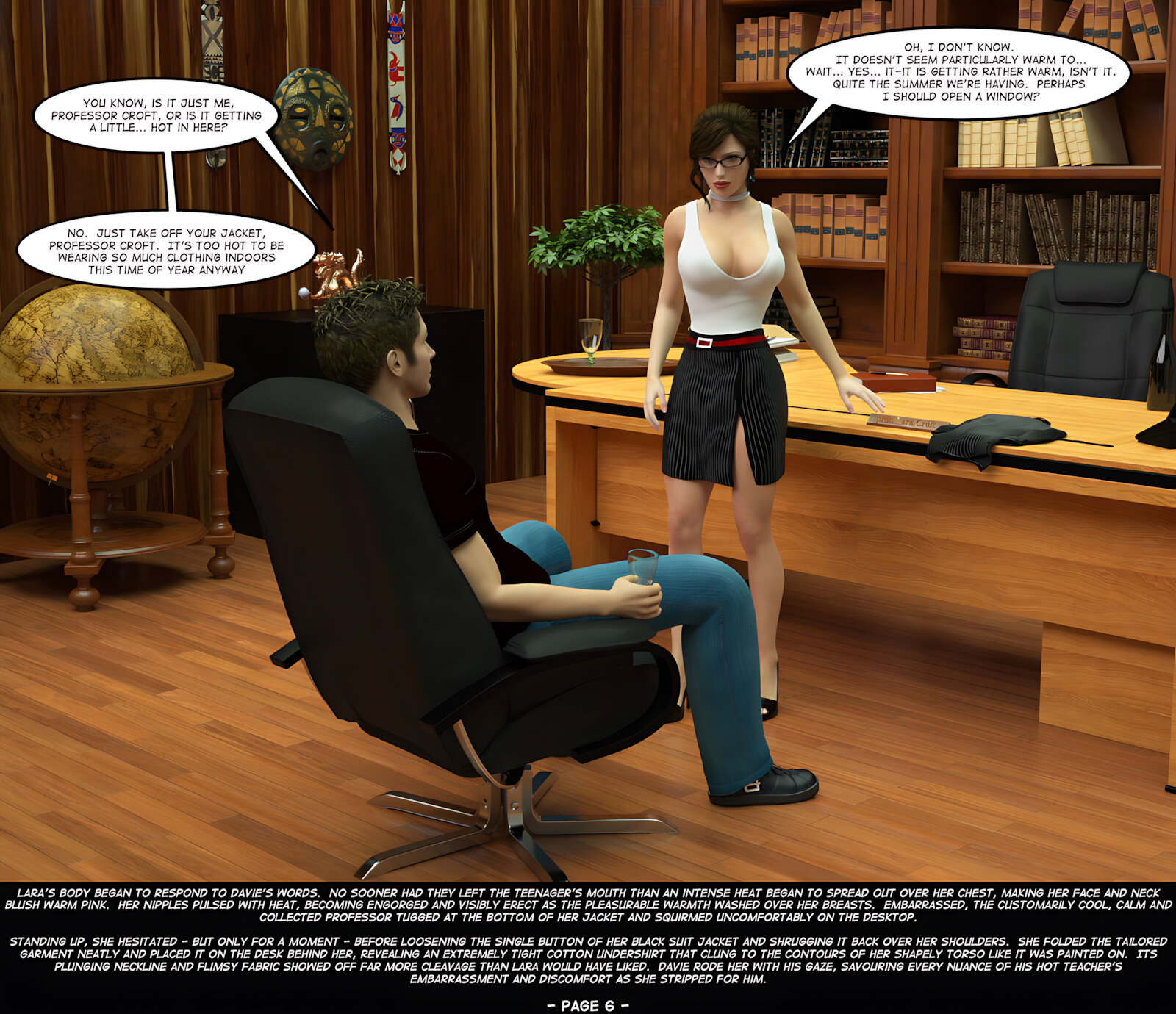 Professor Croft And The Eye Of Metate [DeTomasso], Professor Croft And The Eye Of Metate, page 7 of 45