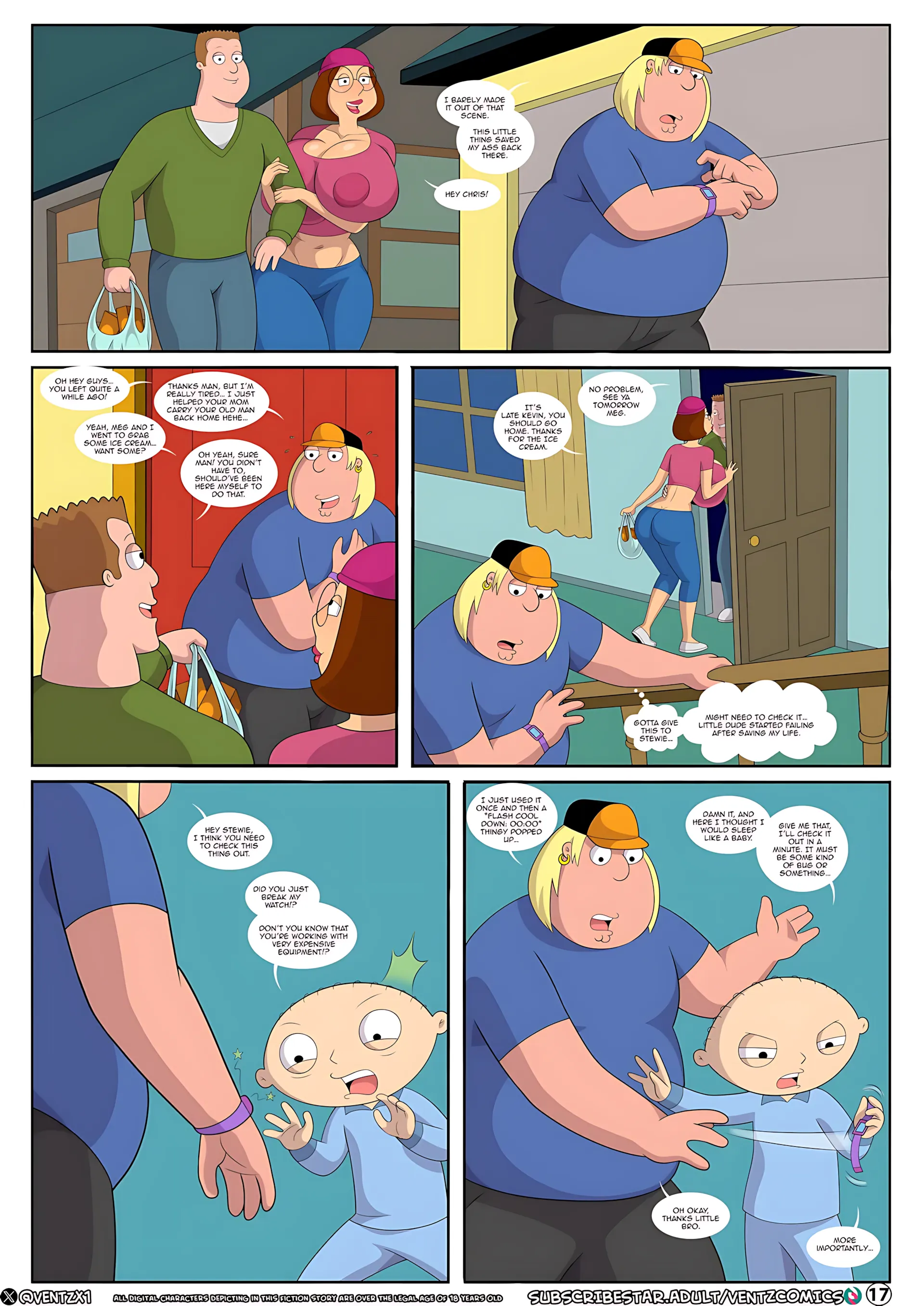 Quahog Diaries [Family Guy], 3 . Quahog Diaries - Chapter 4 [Arabatos], page 17 of 17