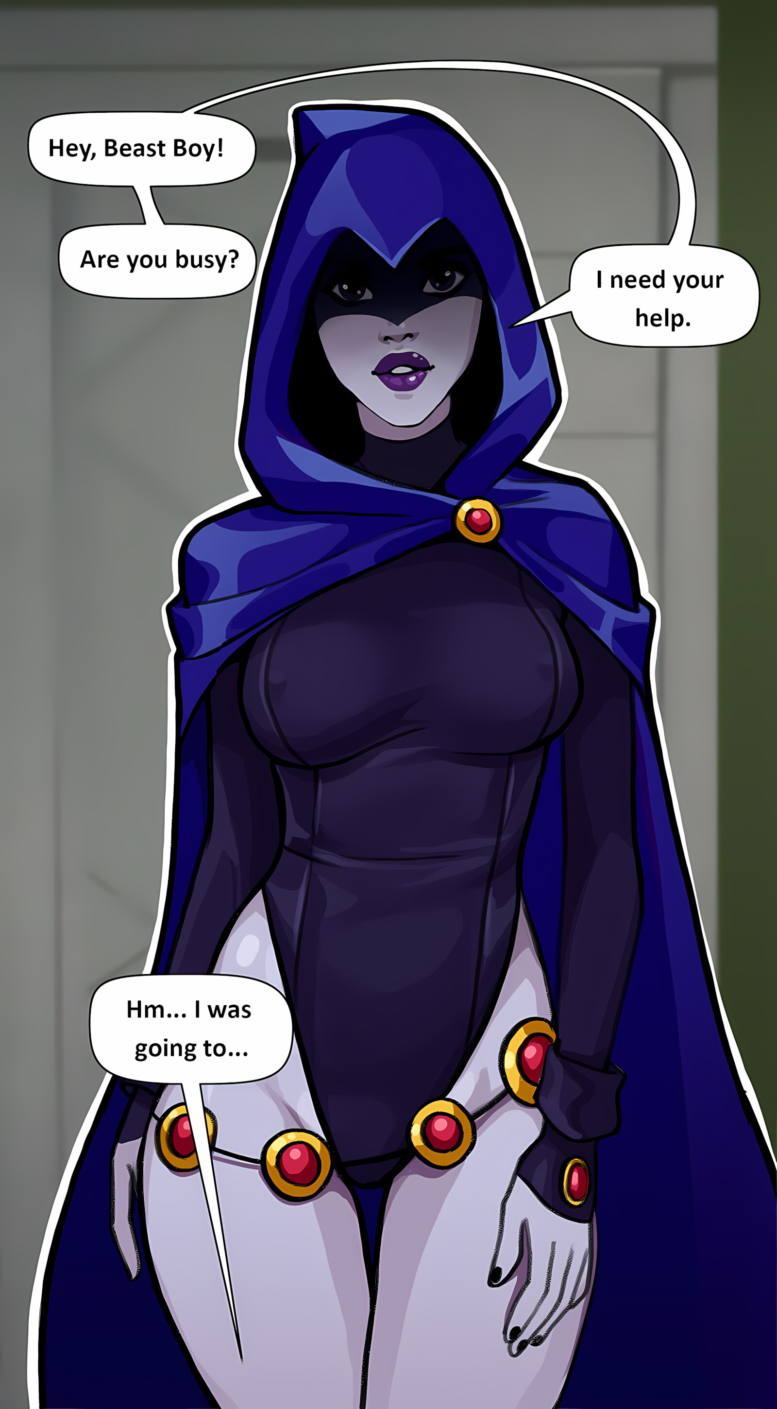 Raven And Beast Boy [Olena Minko], Raven And Beast Boy, page 11 of 18