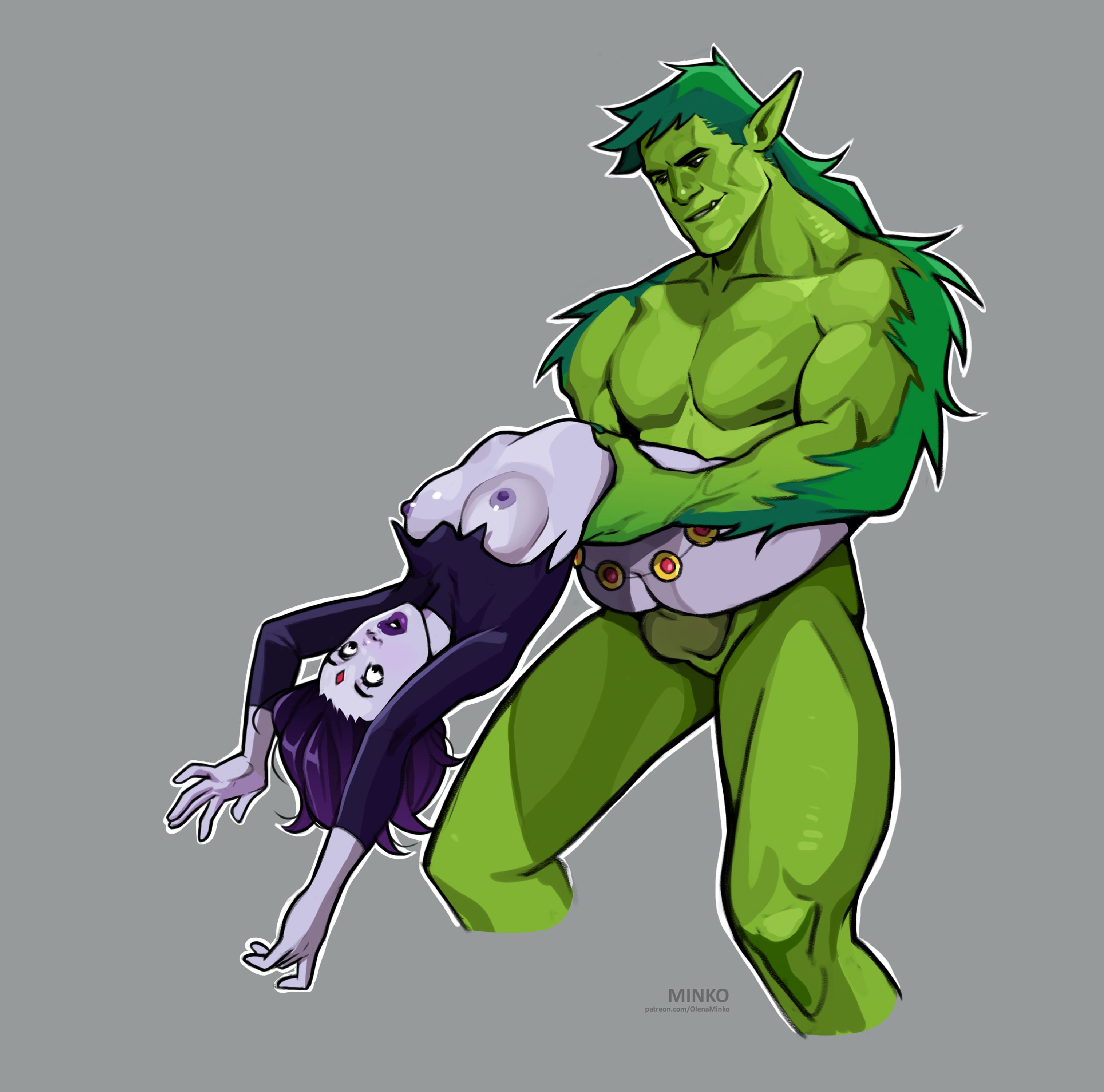 Raven And Beast Boy [Olena Minko], Raven And Beast Boy, page 4 of 18