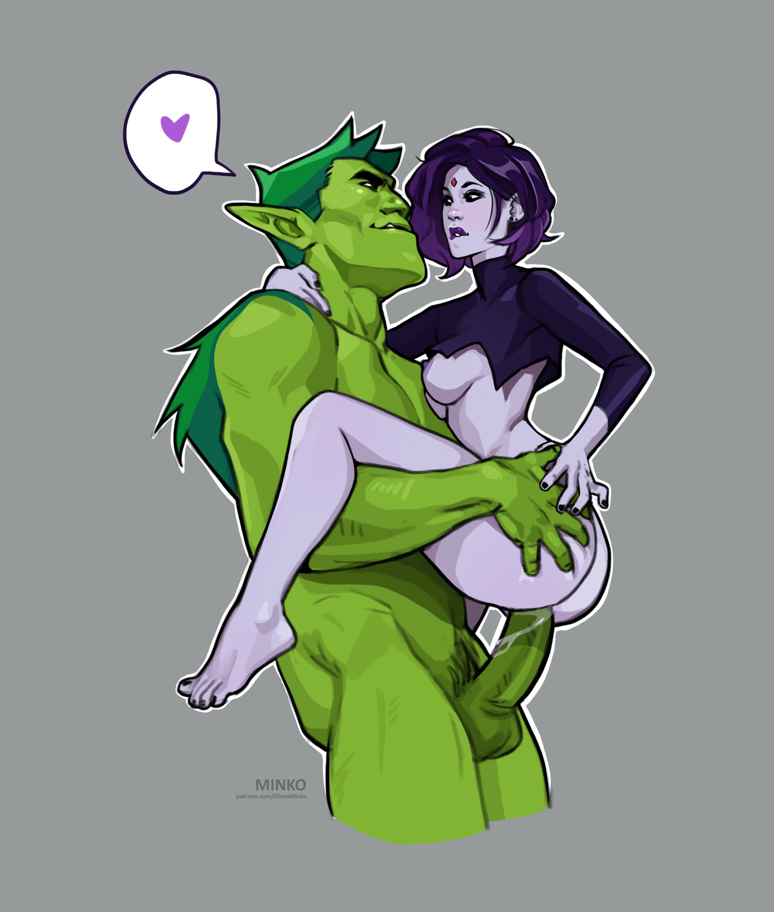 Raven And Beast Boy [Olena Minko], Raven And Beast Boy, page 5 of 18