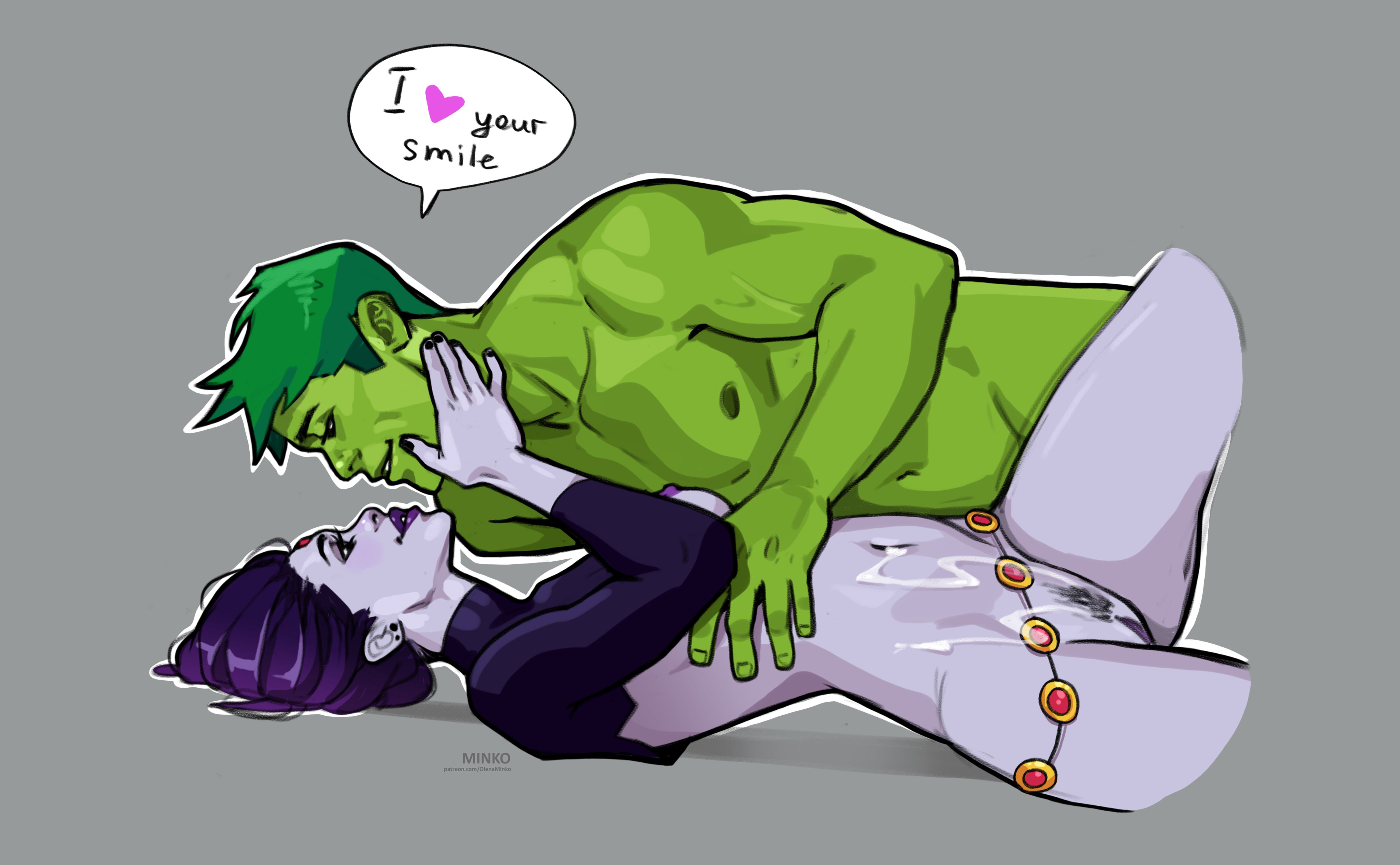 Raven And Beast Boy [Olena Minko], Raven And Beast Boy, page 7 of 18