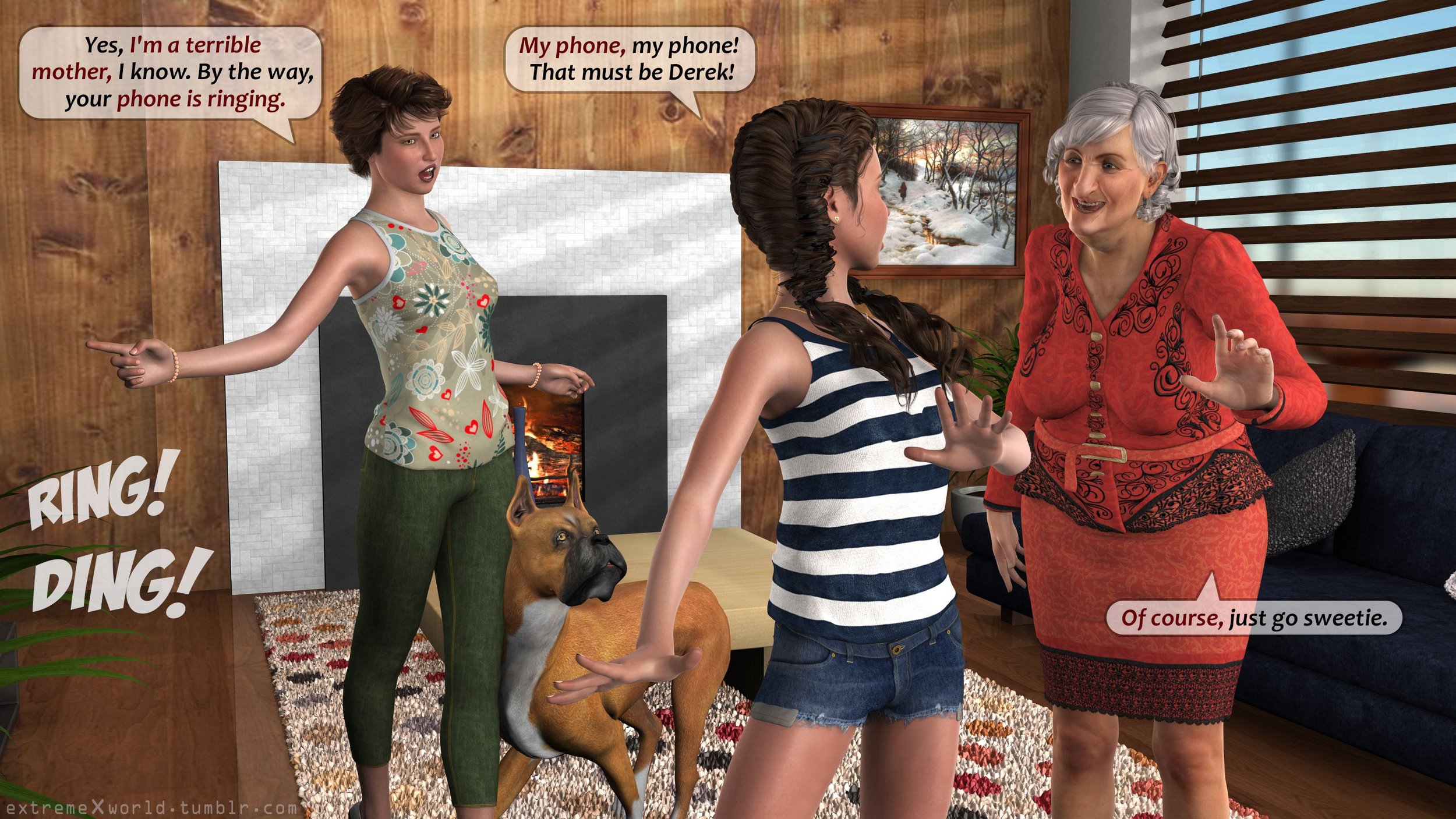 Sally & Bark [ExtremeXWorld], Sally & Bark 1 [ExtremeXWorld], page 17 of 74