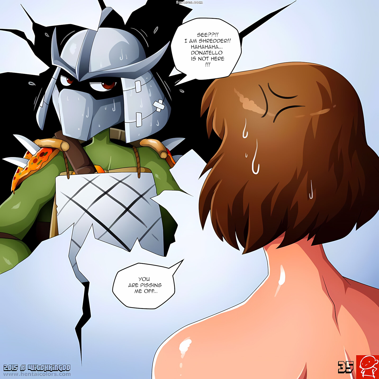 April O’neil – Save The Turtles [Witchking00], April O’neil – Save The Turtles 2, page 36 of 66