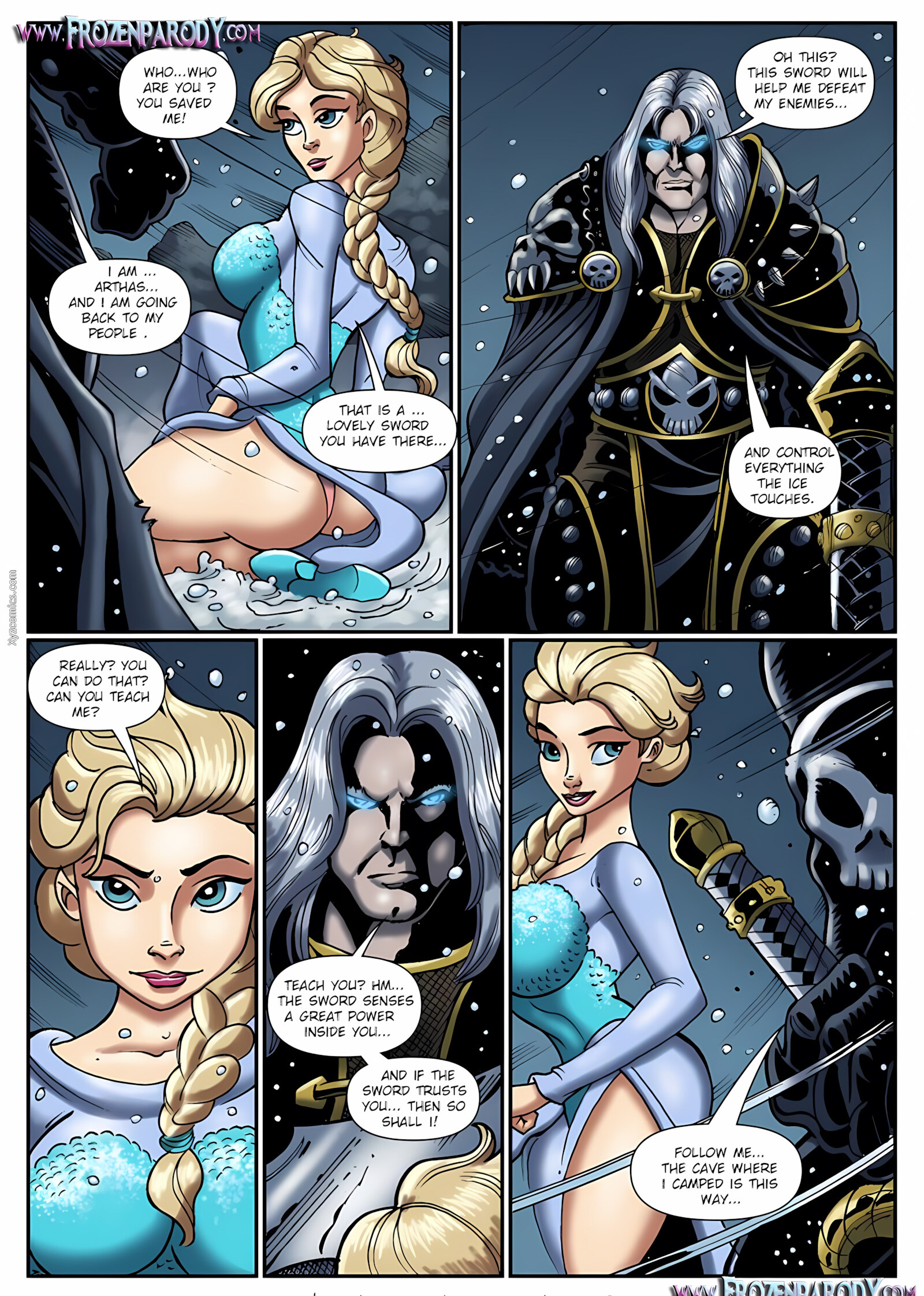 Saviour’s Hard Dick [FrozenParody], Saviour’s Hard Dick, page 3 of 12