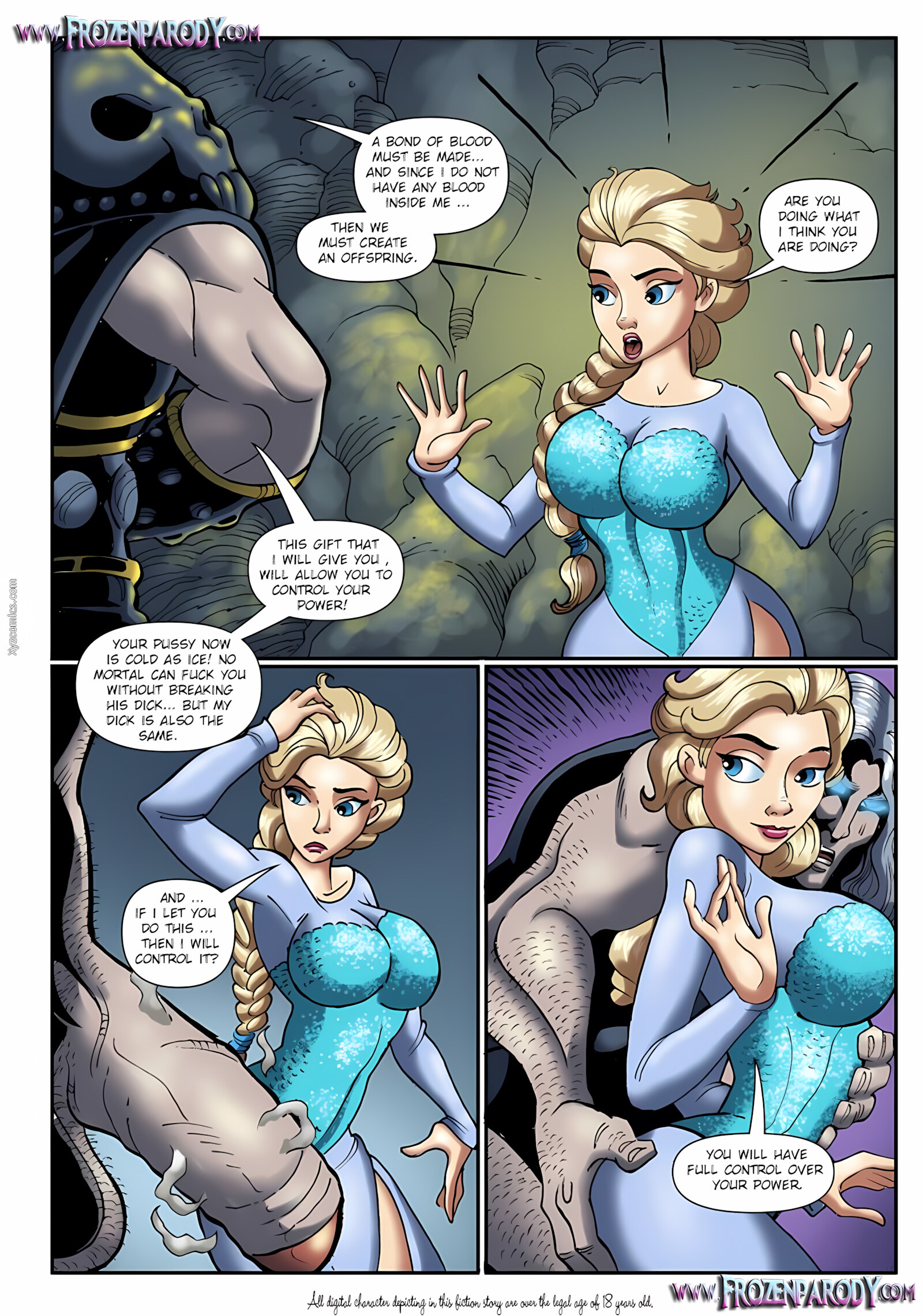 Saviour’s Hard Dick [FrozenParody], Saviour’s Hard Dick, page 5 of 12