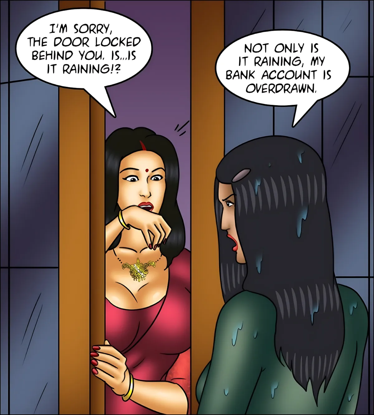 Savita Bhabhi 141-153 [Kirtu], Savita Bhabhi Episode 153 - Lessons In Lovemaking, page 32 of 139