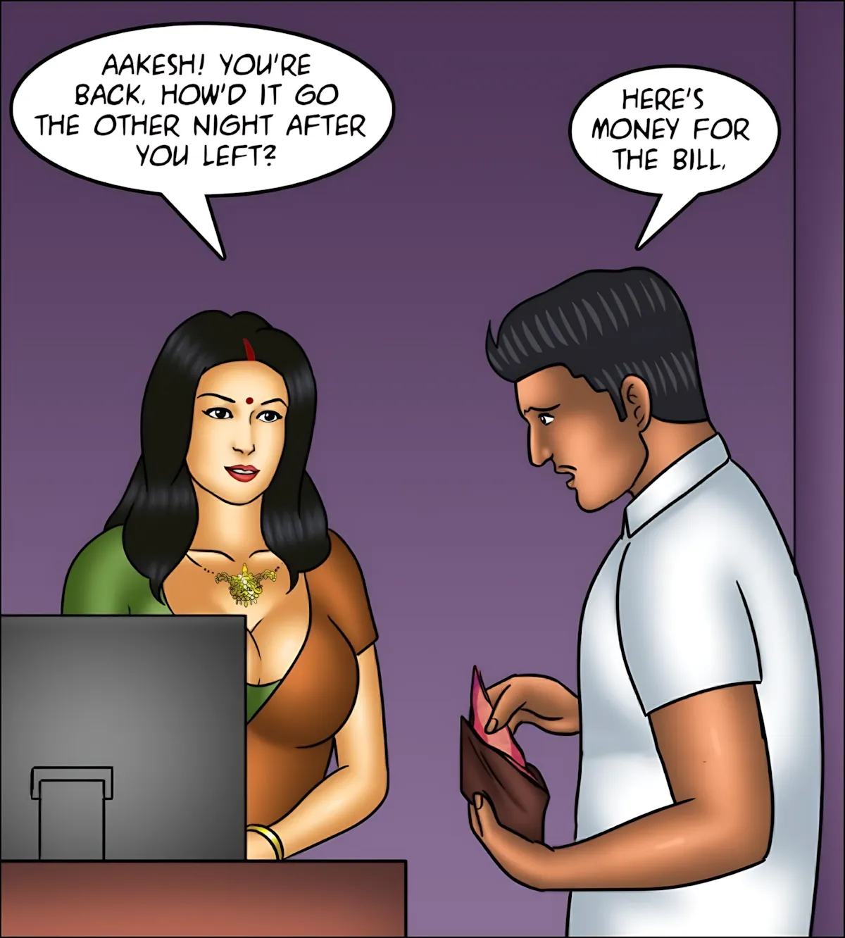Savita Bhabhi 141-153 [Kirtu], Savita Bhabhi Episode 153 - Lessons In Lovemaking, page 38 of 139