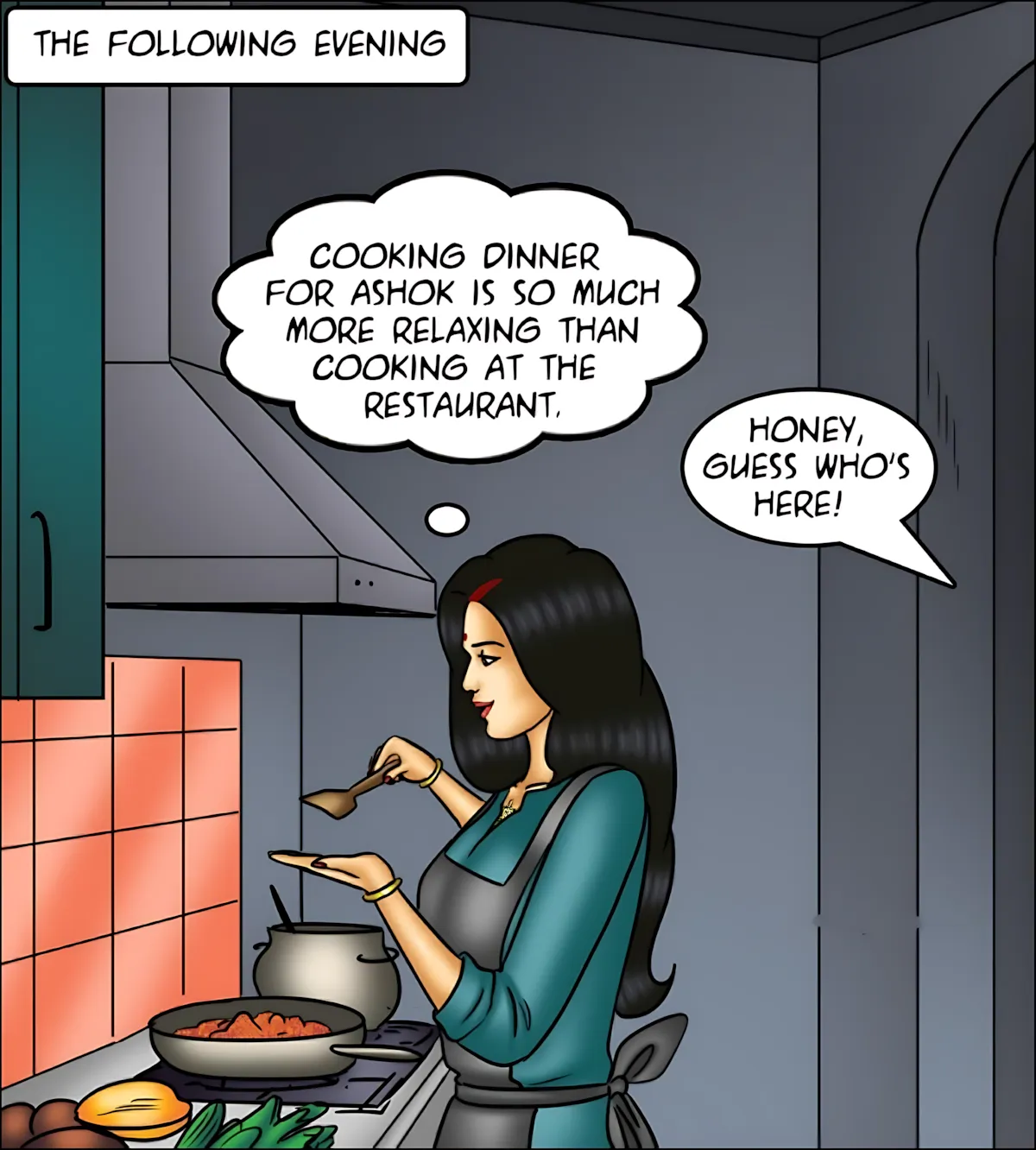 Savita Bhabhi 141-153 [Kirtu], Savita Bhabhi Episode 153 - Lessons In Lovemaking, page 90 of 139