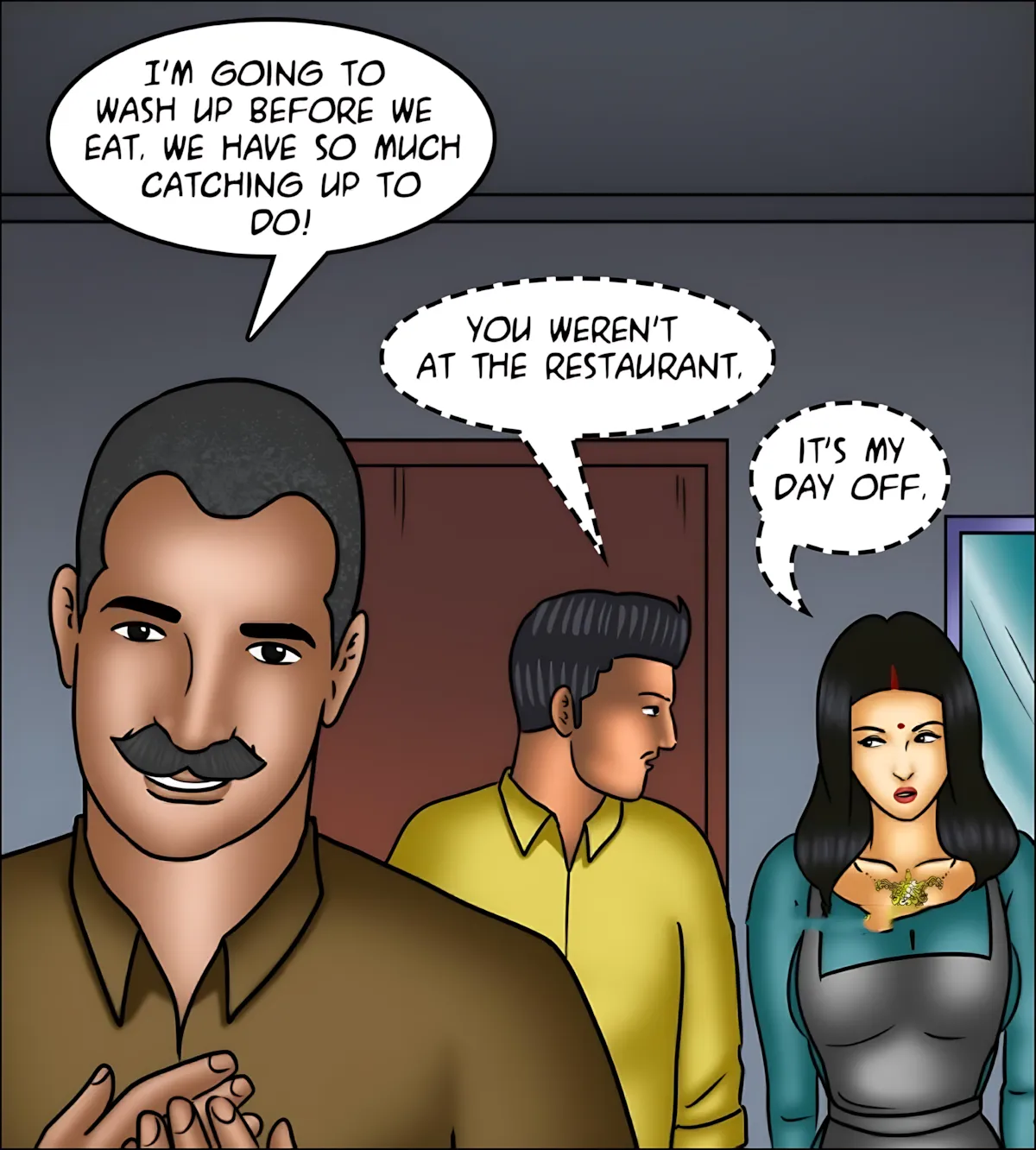 Savita Bhabhi 141-153 [Kirtu], Savita Bhabhi Episode 153 - Lessons In Lovemaking, page 92 of 139