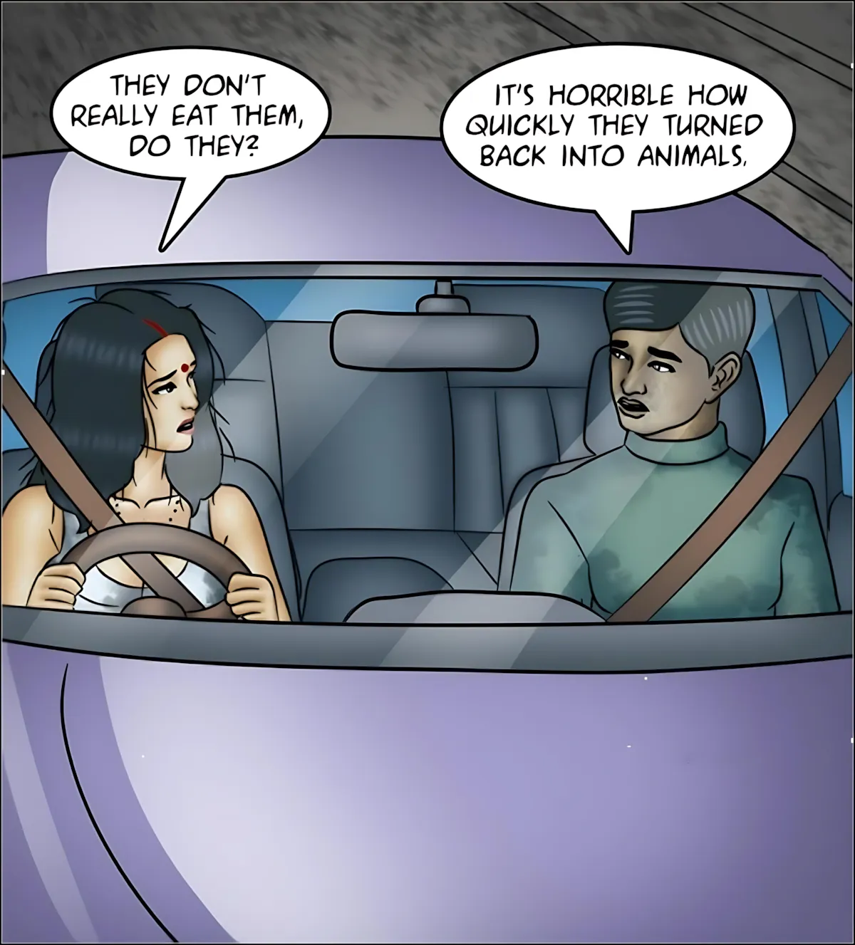 Savita Bhabhi 141-153 [Kirtu], Savita Bhabhi Episode 151 - The Last Woman on Earth, page 28 of 140