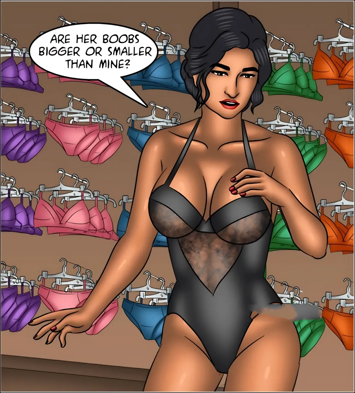 Savita Bhabhi 141-153 [Kirtu], Savita Bhabhi Episode 150 - Vamika's Secret, page 88 of 129