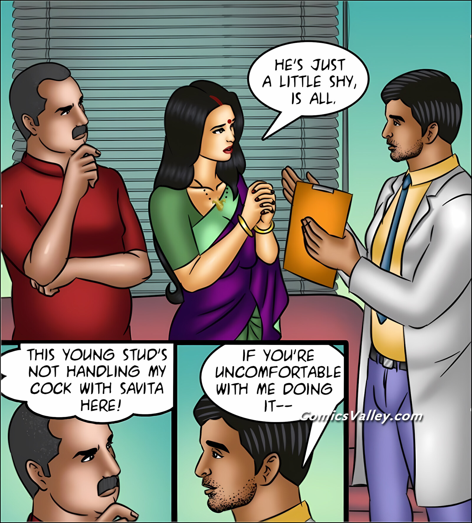 Savita Bhabhi 141-153 [Kirtu], Savita Bhabhi 148 - Little Blue Pill, page 52 of 142