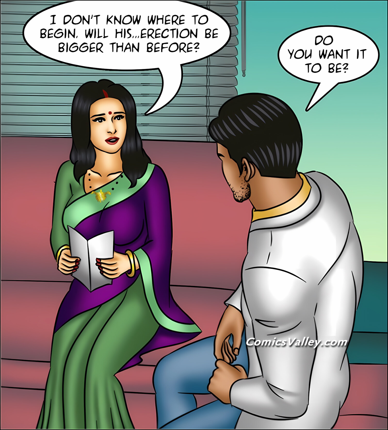 Savita Bhabhi 141-153 [Kirtu], Savita Bhabhi 148 - Little Blue Pill, page 57 of 142