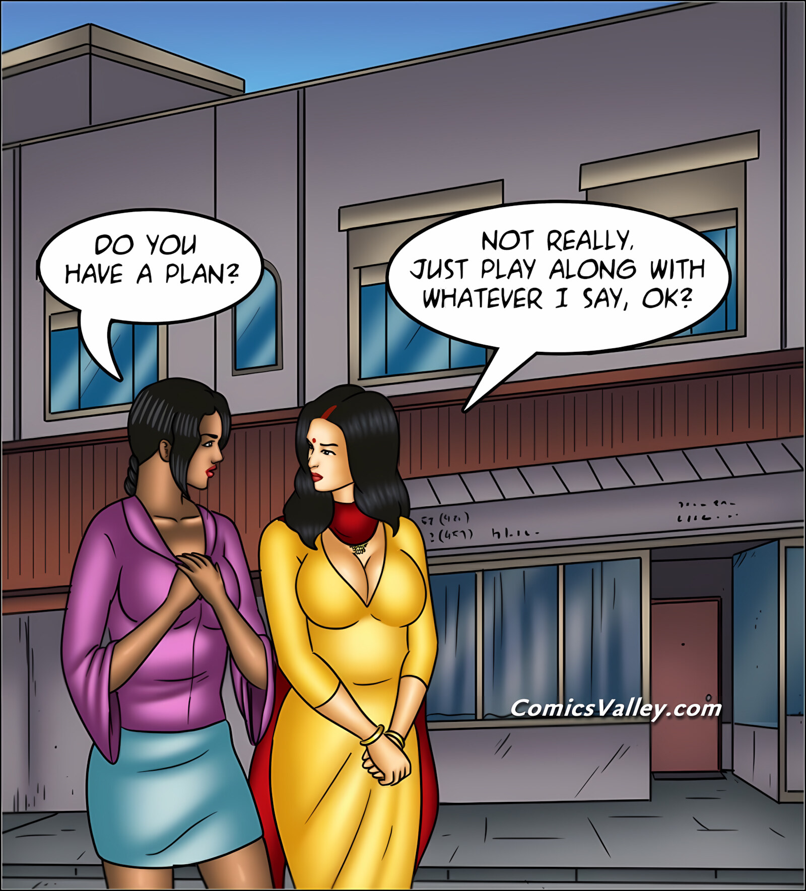 Savita Bhabhi 141-153 [Kirtu], Savita Bhabhi 147 - The Artist's Muse 2, page 59 of 142