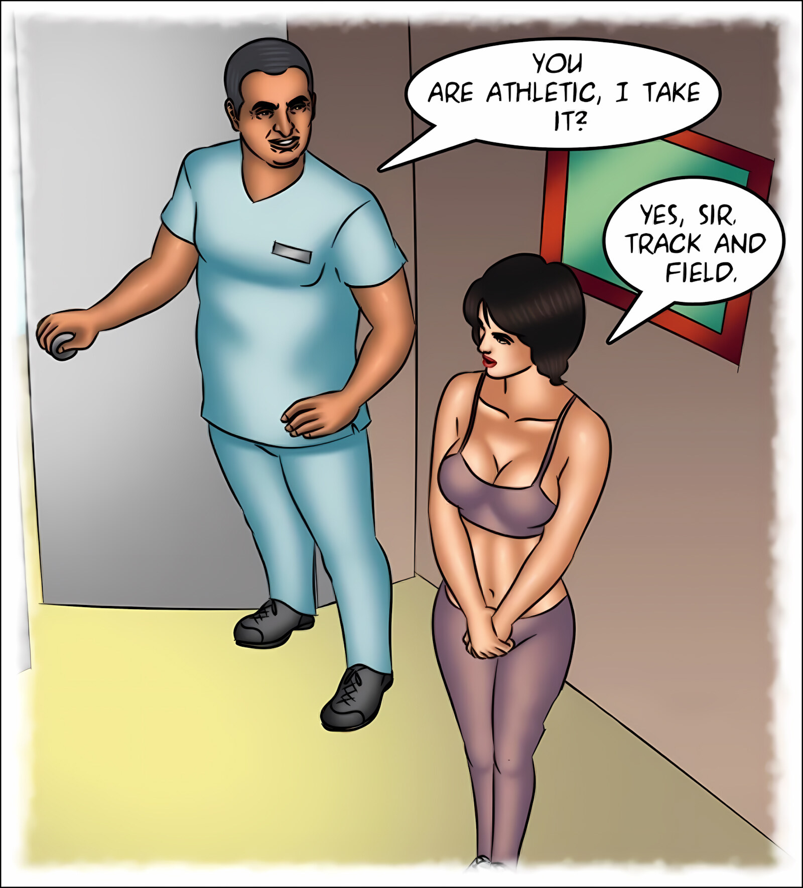 Savita Bhabhi 141-153 [Kirtu], Savita Bhabhi 146 - The Other Shoe Drops, page 19 of 142